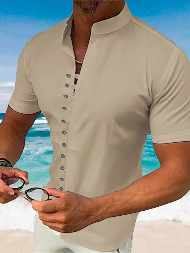 3D Printed Vertigo Design Men's Beach Shirt - Moisture-Wicking Long Sleeve Statement Piece
