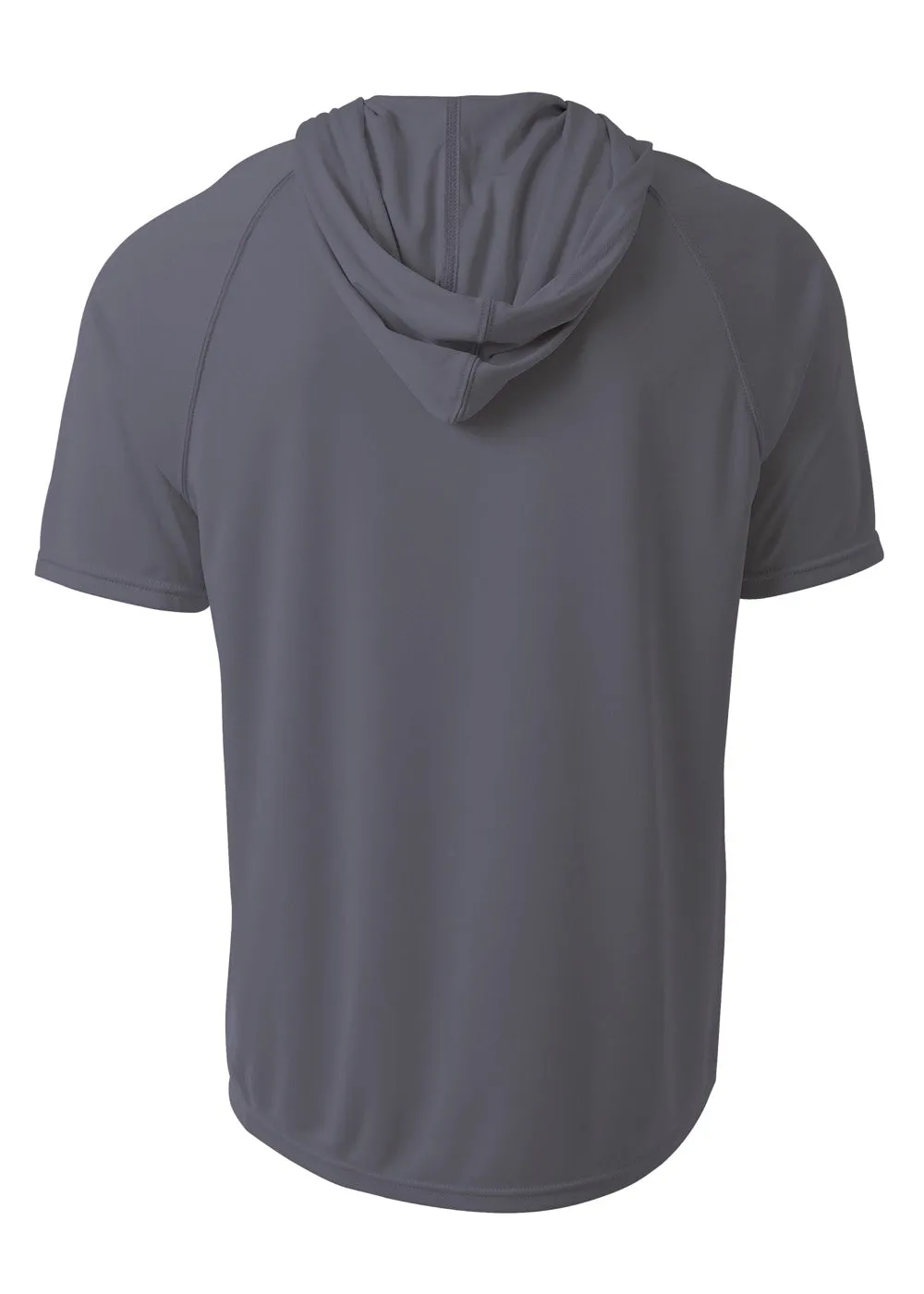 A4 Youth Short Sleeve Hooded Tee