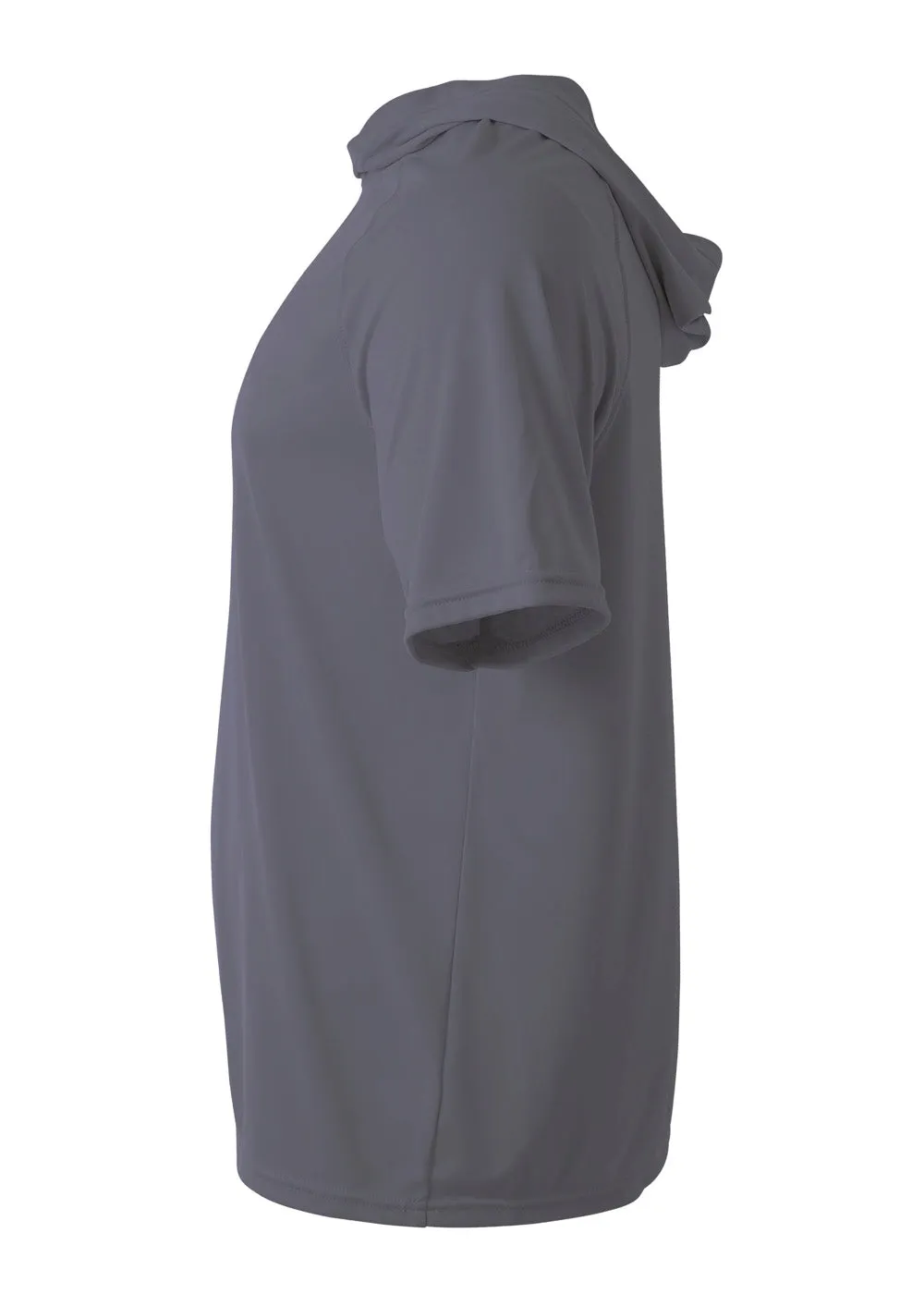 A4 Youth Short Sleeve Hooded Tee