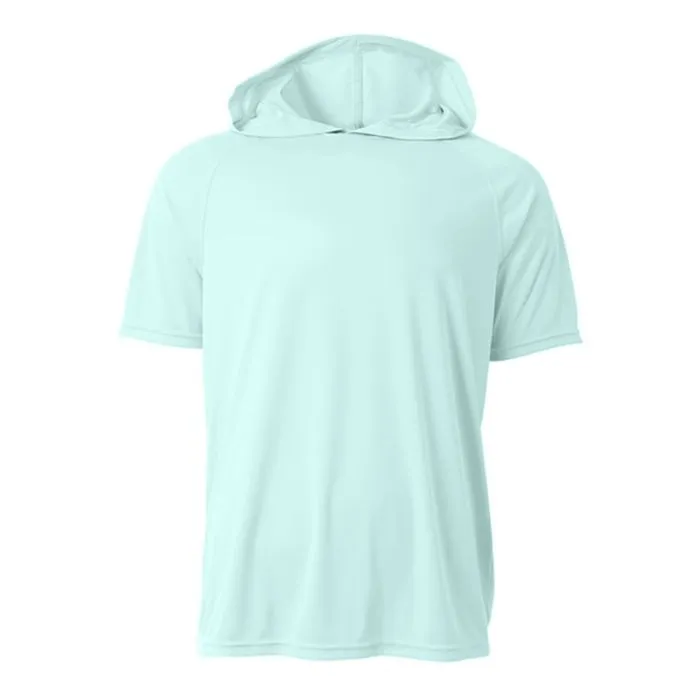 A4 Youth Short Sleeve Hooded Tee