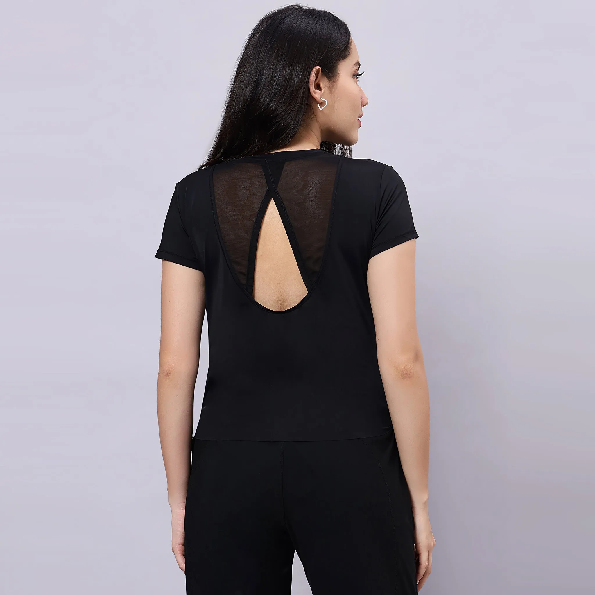 Active Wear Apple Bottom Shape T-Shirt