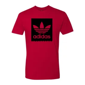 Adidas Men's Active Wear Blackbird Trefoil Graphic Logo Gym Athletic T-Shirt