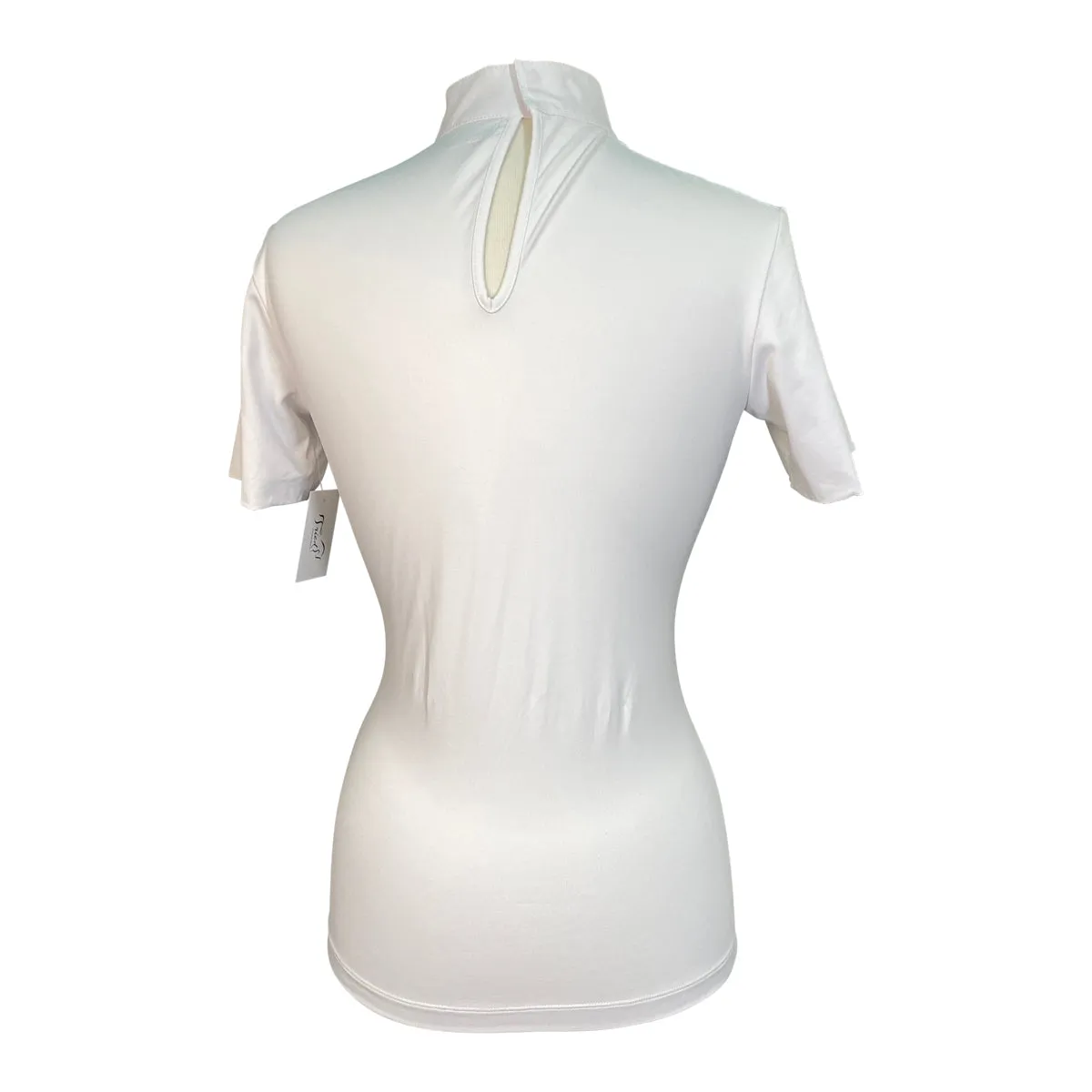 Animo Short Sleeve Show Shirt in White - Women's IT 44 (US 10)