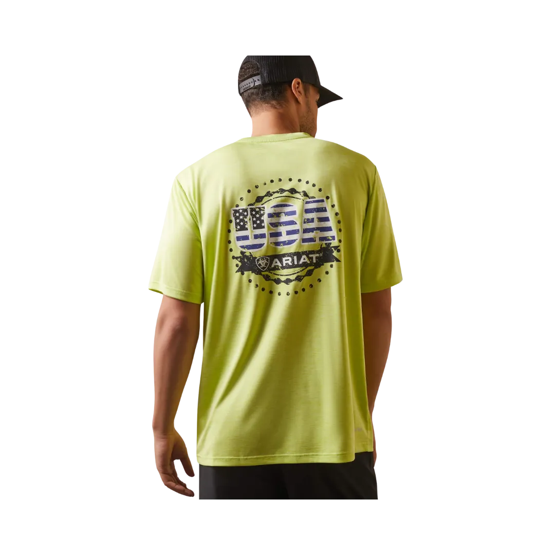 Ariat Men's Charger Ariat Seal Kiwi Colada Tee Shirt