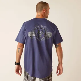 Ariat Men's Rebar Cotton Strong Stacking Dimes T-Shirt