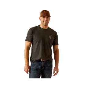 Ariat Men's Rider Label Charcoal Heather T-Shirt