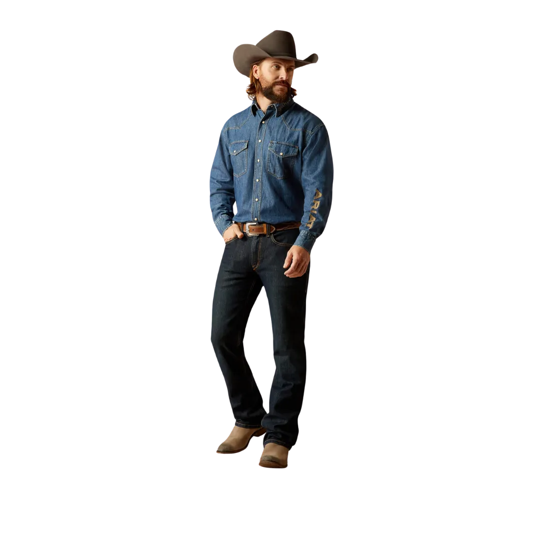 Ariat Men's Team Denim Jazz Shirt