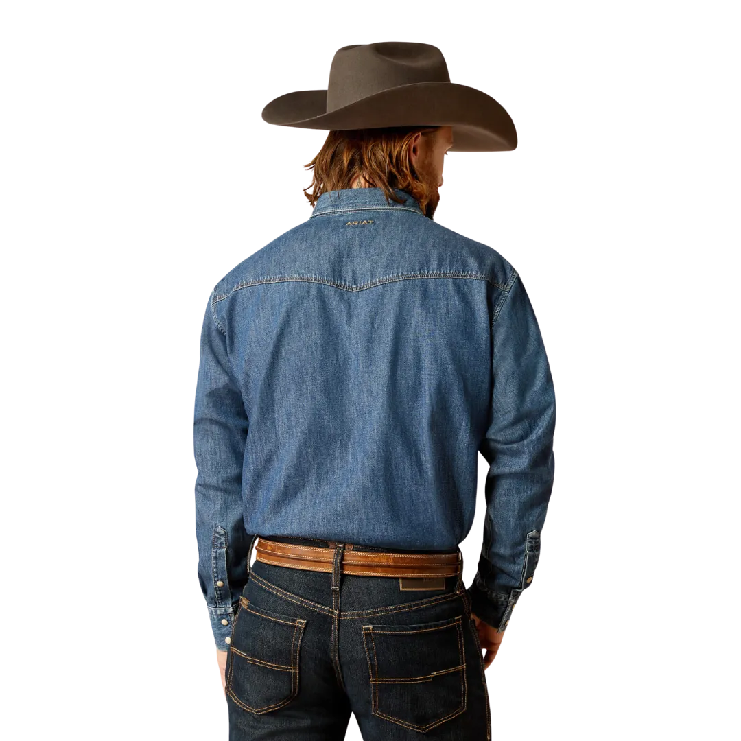Ariat Men's Team Denim Jazz Shirt