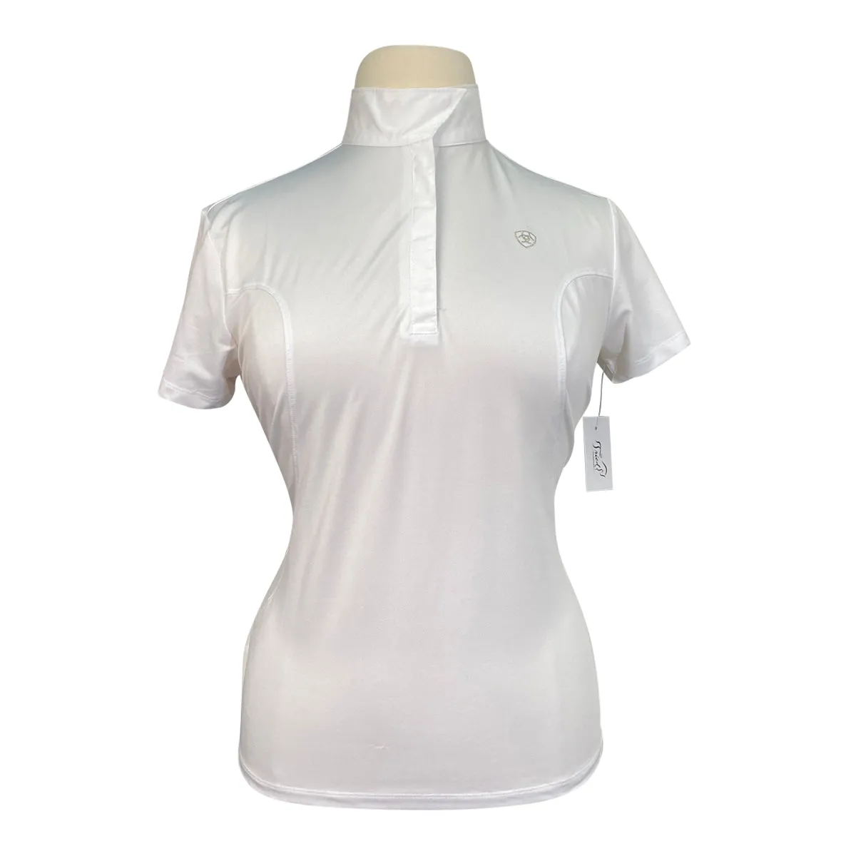 Ariat Pro Series Competition Top in White - Women's XL