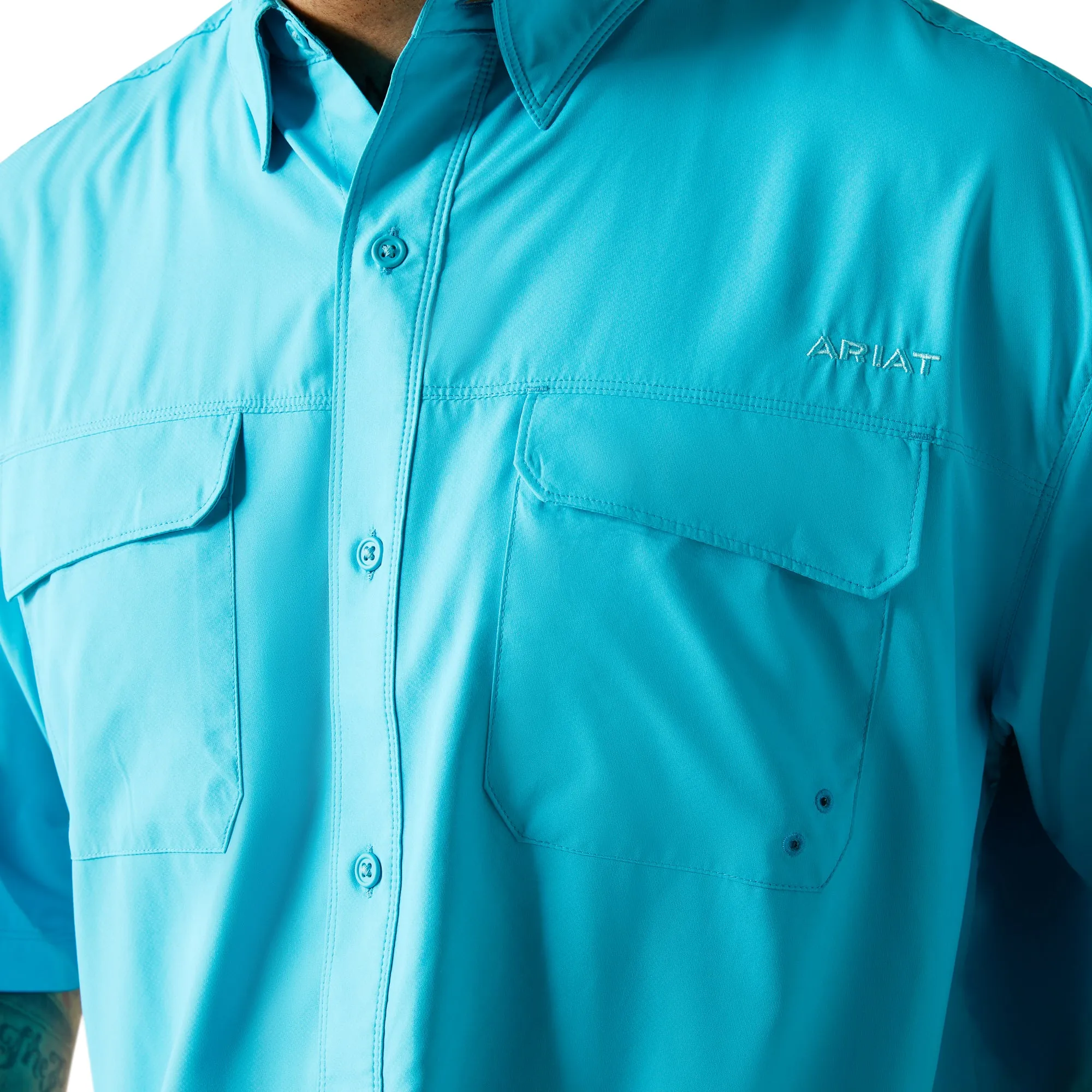 Ariat VentTEK Turquoise Reef Outbound Classic Fit Shirt