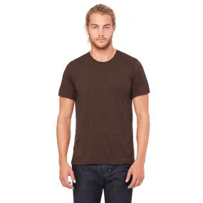 Bella   Canvas Unisex Brown Triblend Short-Sleeve T-Shirt