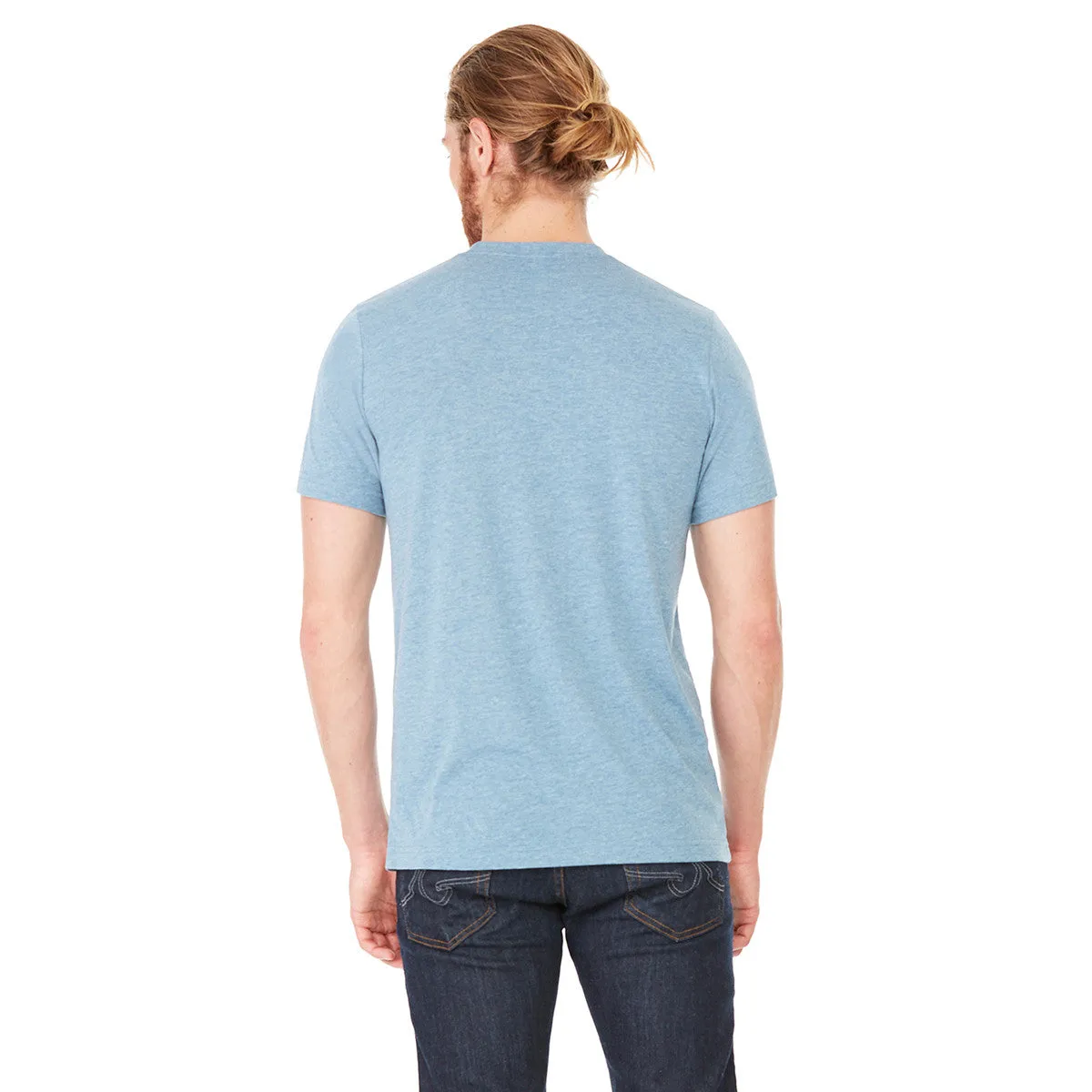 Bella   Canvas Unisex Denim Triblend Short-Sleeve T-Shirt