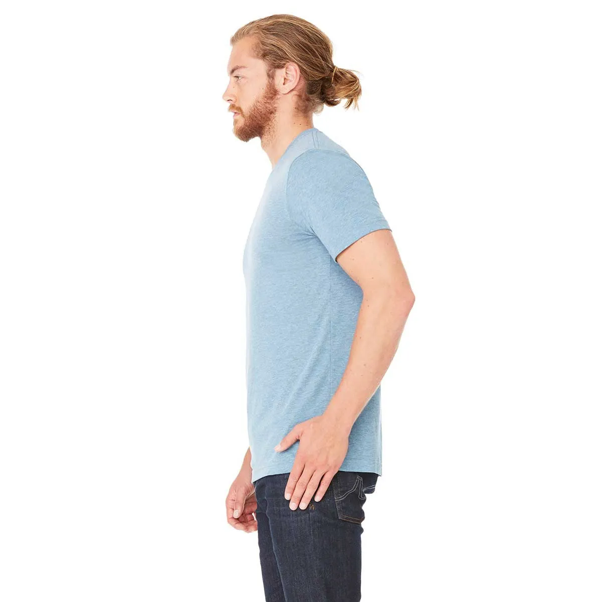 Bella   Canvas Unisex Denim Triblend Short-Sleeve T-Shirt