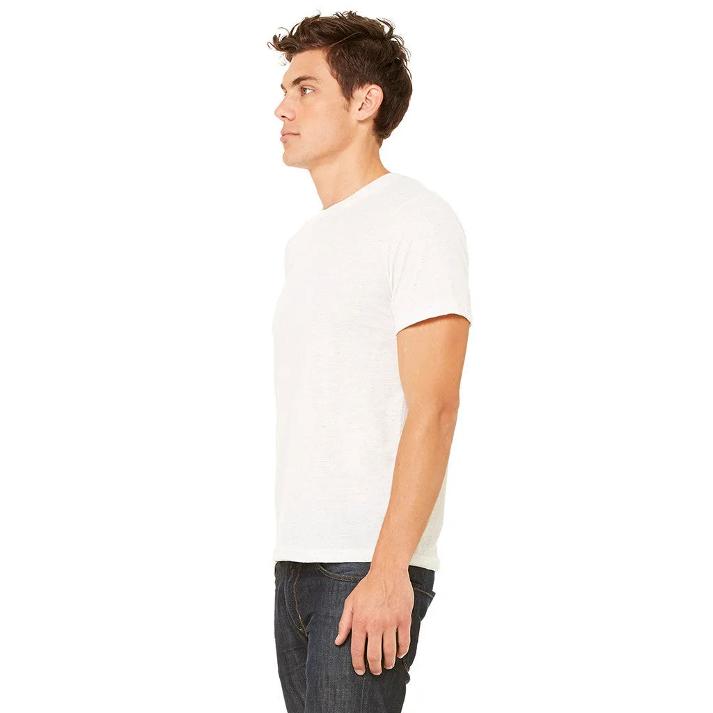 Bella   Canvas Unisex Oatmeal Triblend Short-Sleeve T-Shirt