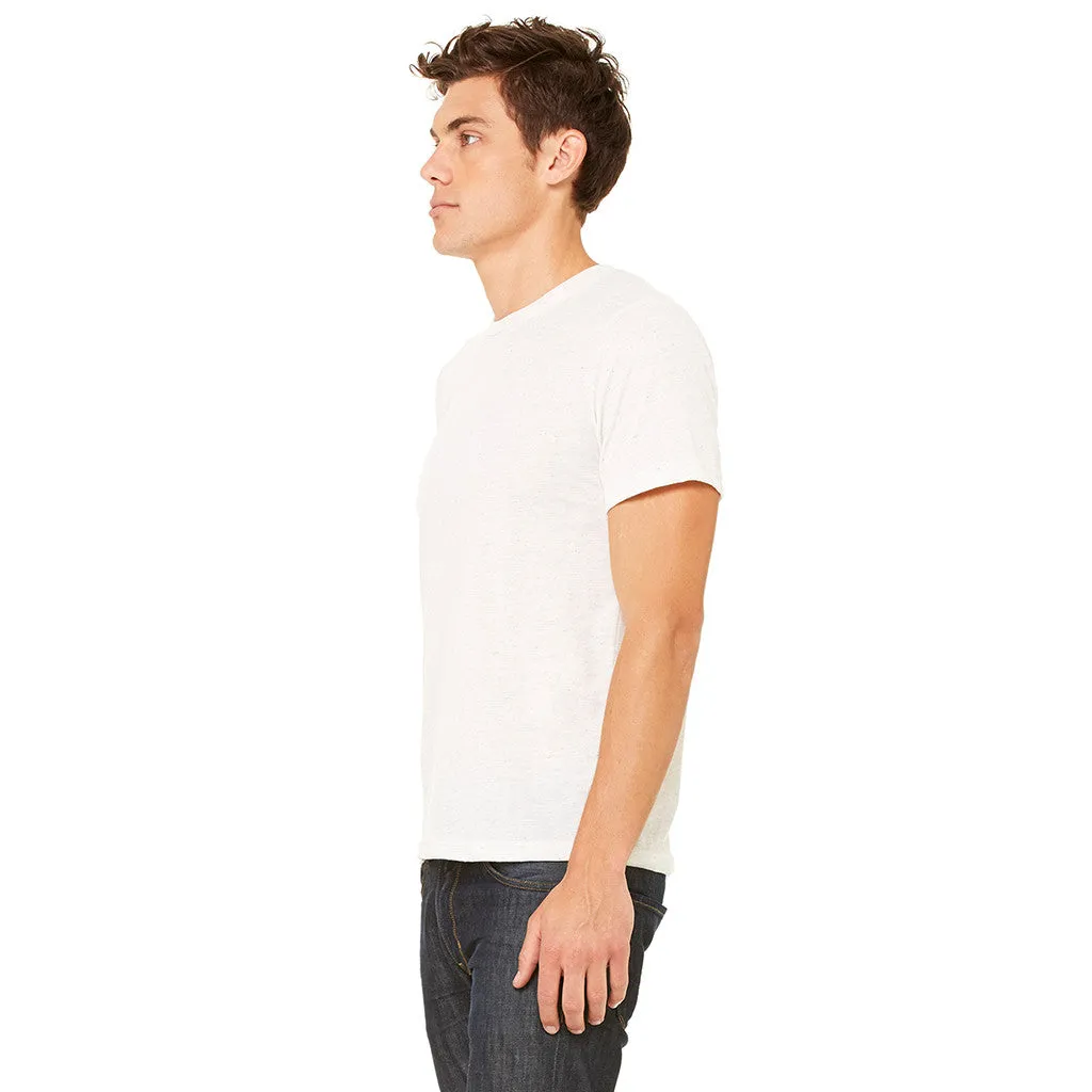 Bella   Canvas Unisex Oatmeal Triblend Short-Sleeve T-Shirt