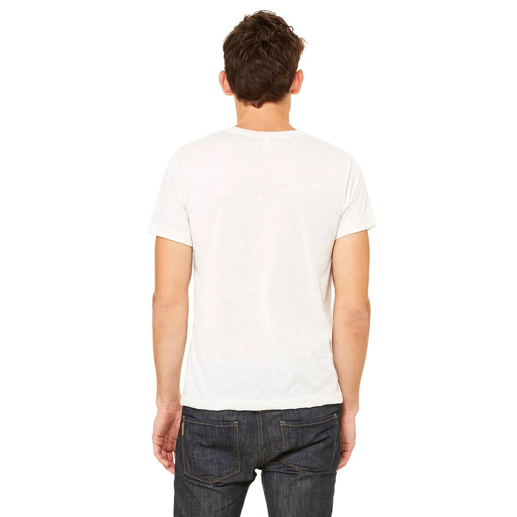 Bella   Canvas Unisex Oatmeal Triblend Short-Sleeve T-Shirt