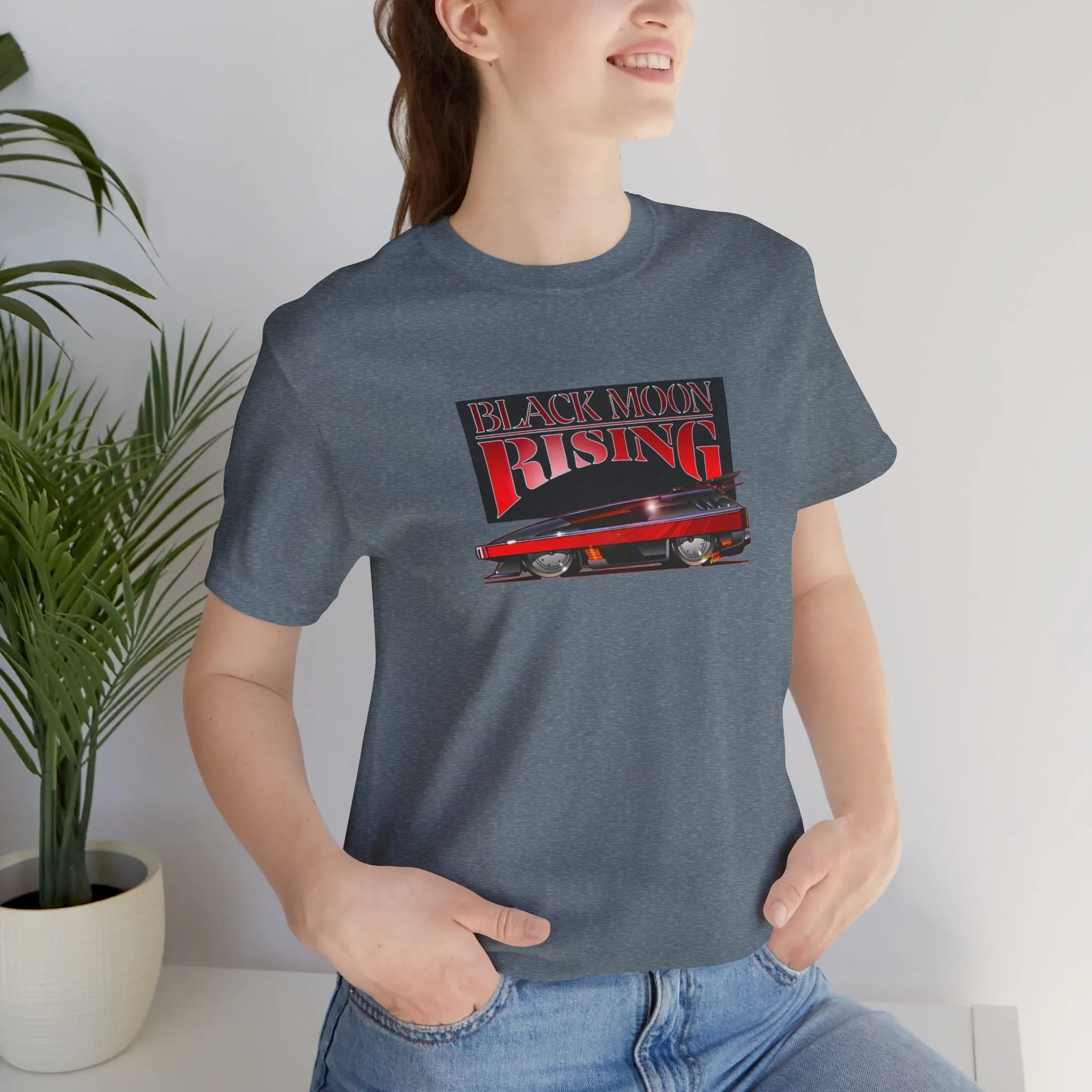 BLACK MOON RISING Concept Art Short Sleeve Tee 7 Colors