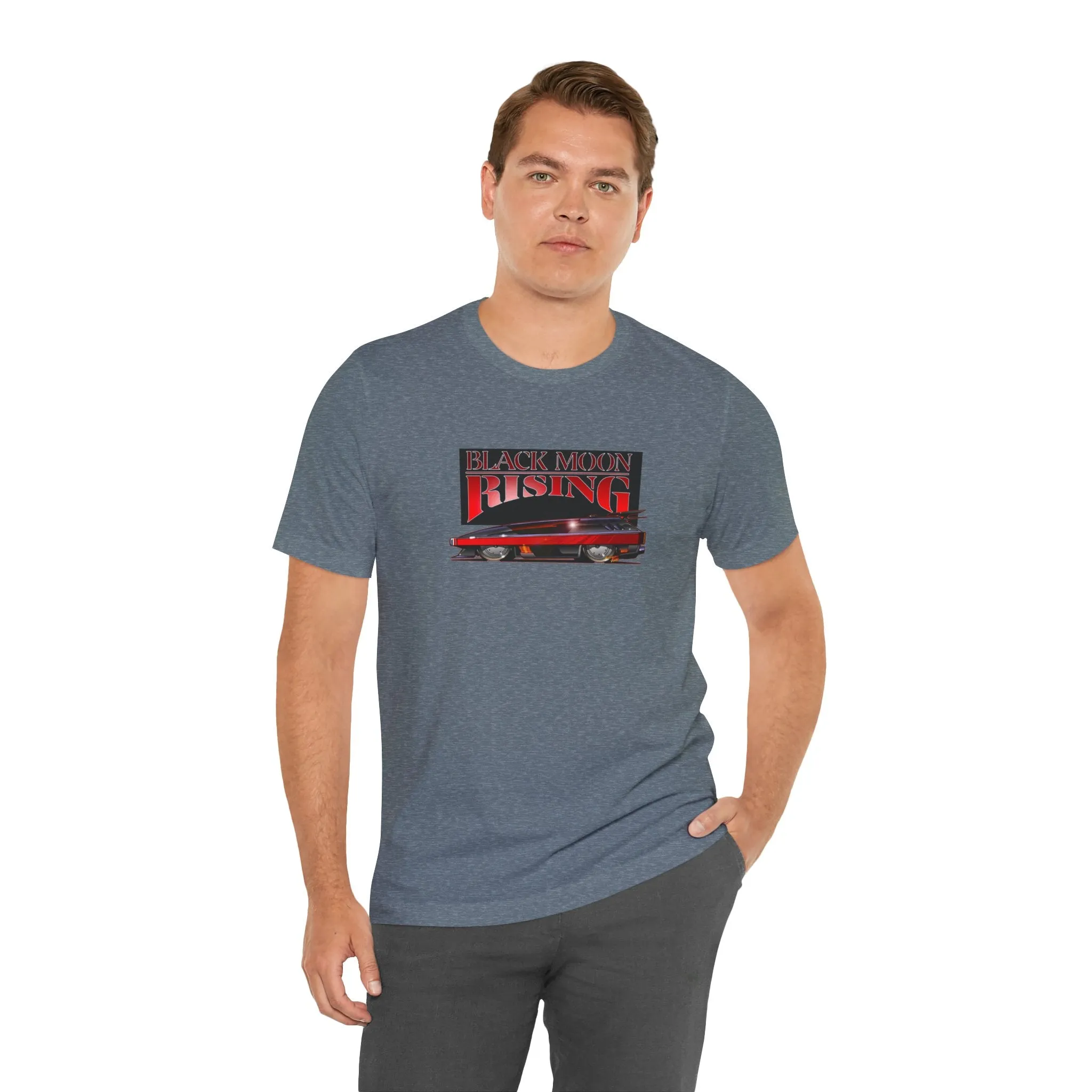 BLACK MOON RISING Concept Art Short Sleeve Tee 7 Colors