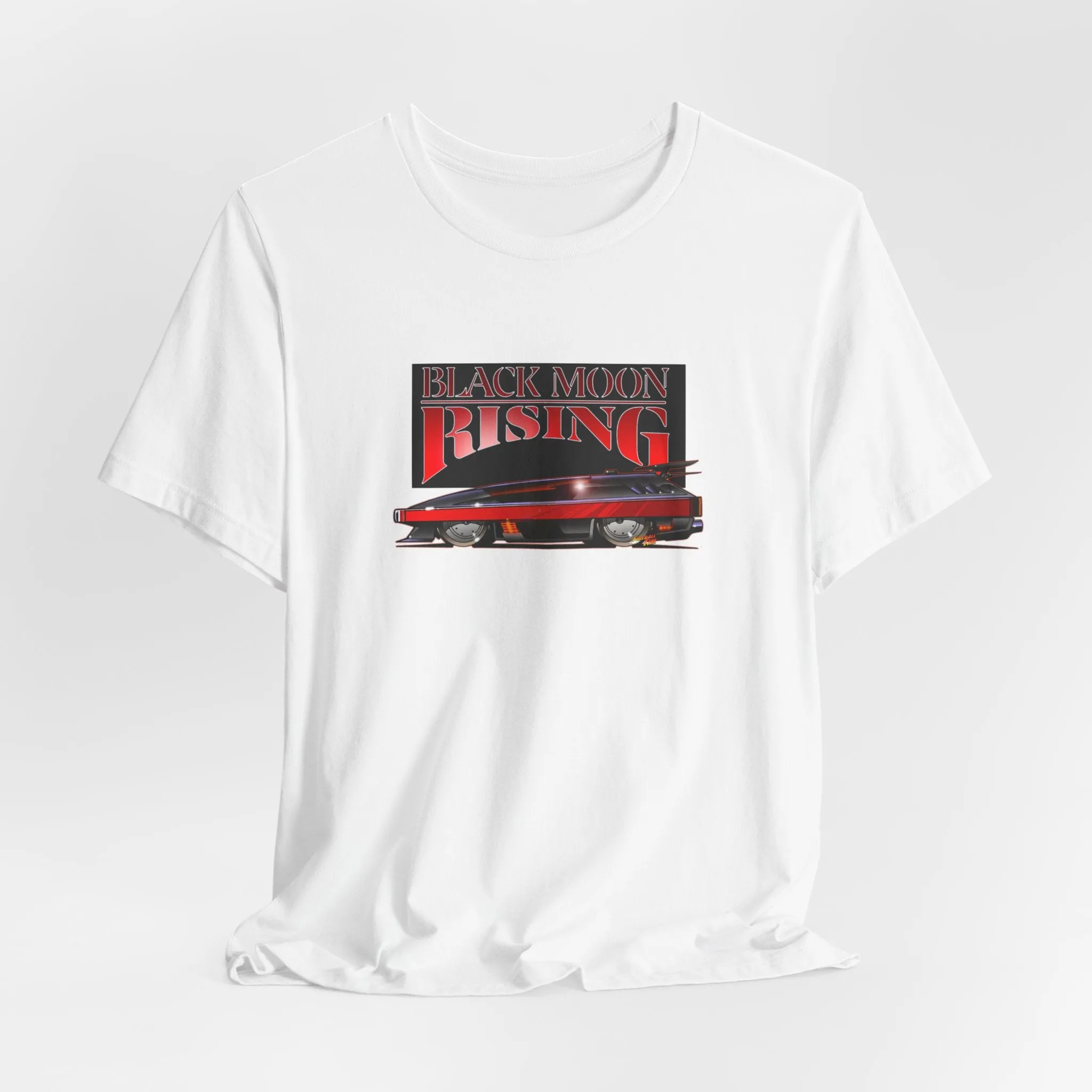BLACK MOON RISING Concept Art Short Sleeve Tee 7 Colors