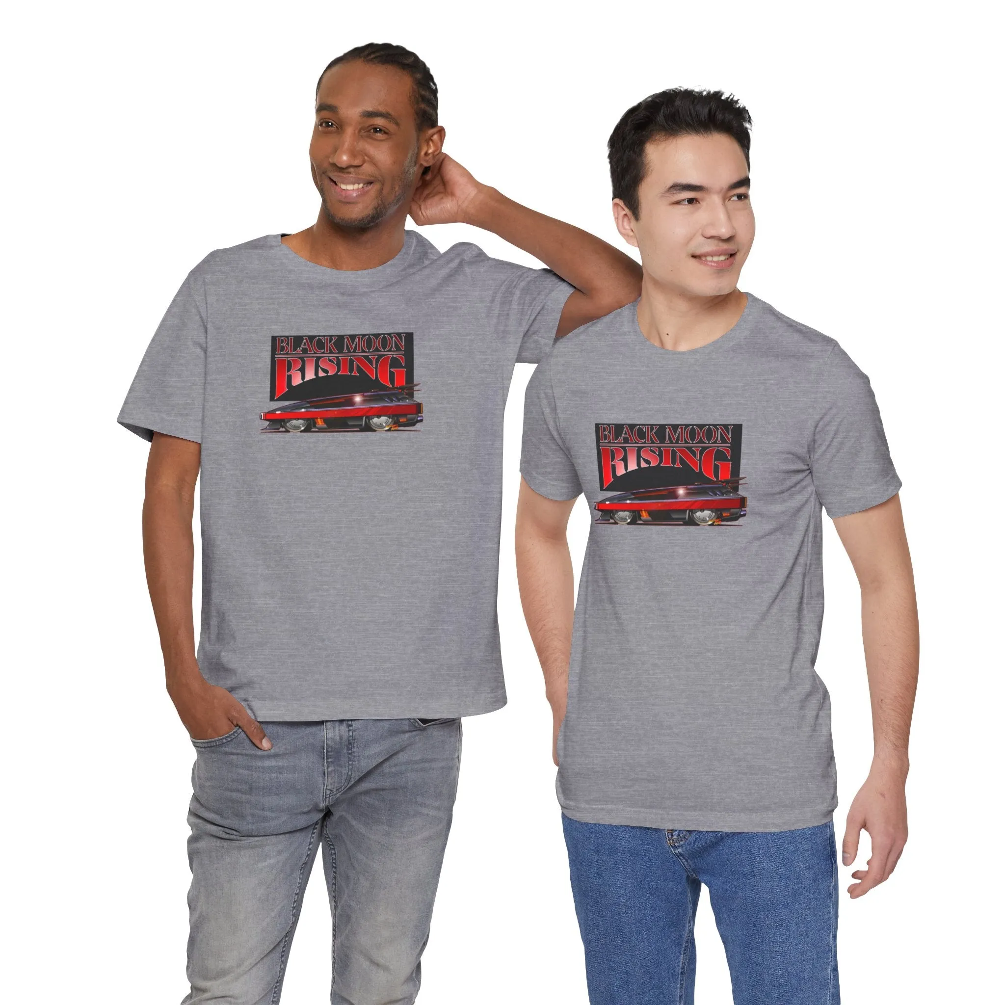 BLACK MOON RISING Concept Art Short Sleeve Tee 7 Colors