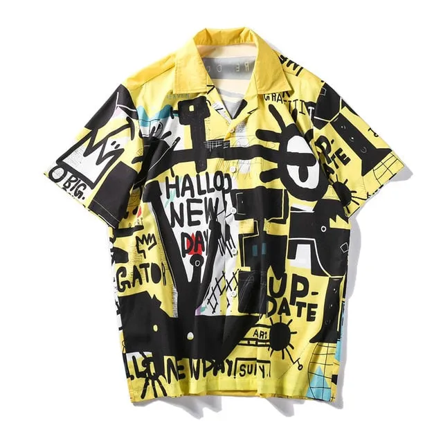 Black n Yellow Shirt