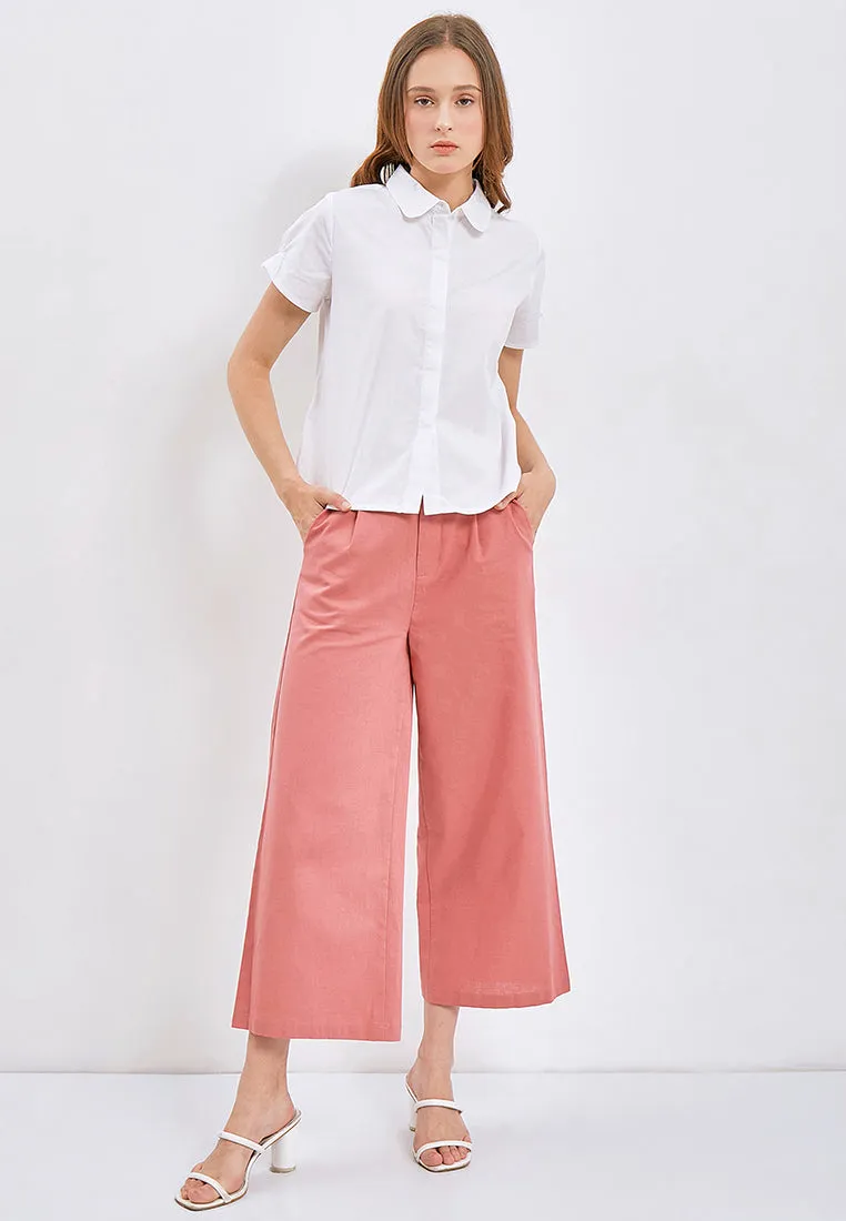 Blouse with Ruched Back Details