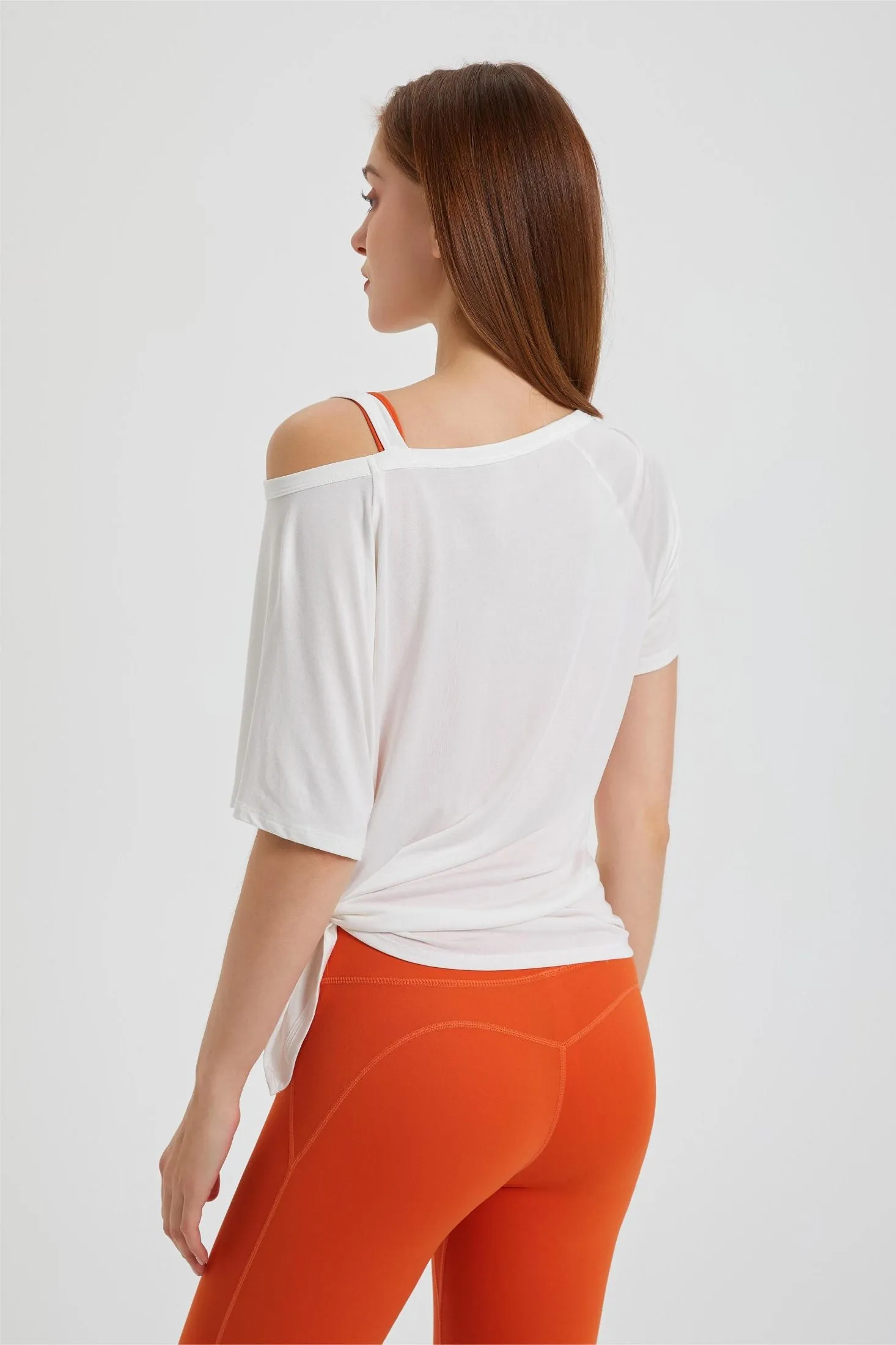 Boat Neck Short Sleeve T-Shirt