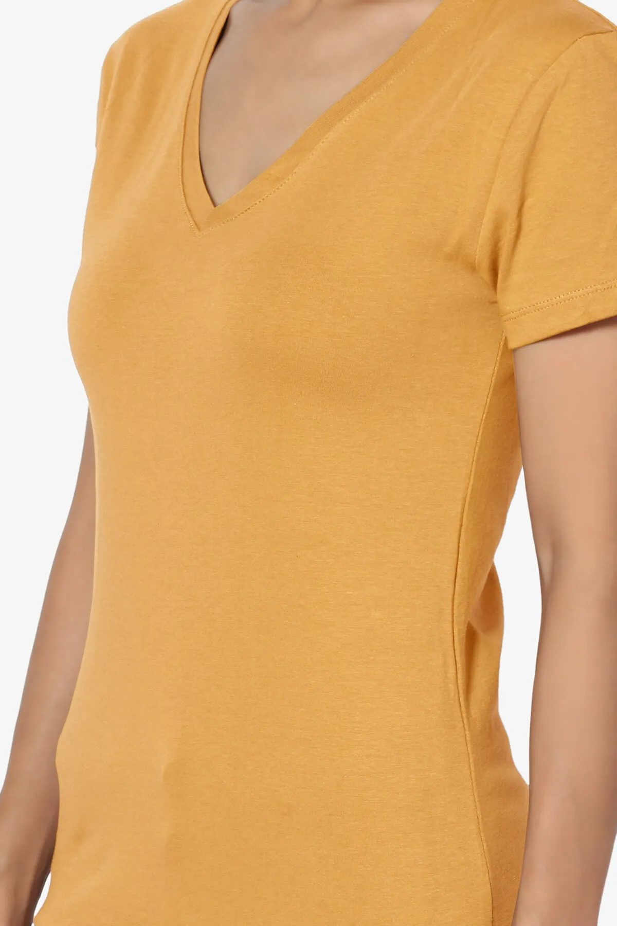 Candela V-Neck Short Sleeve T-Shirts