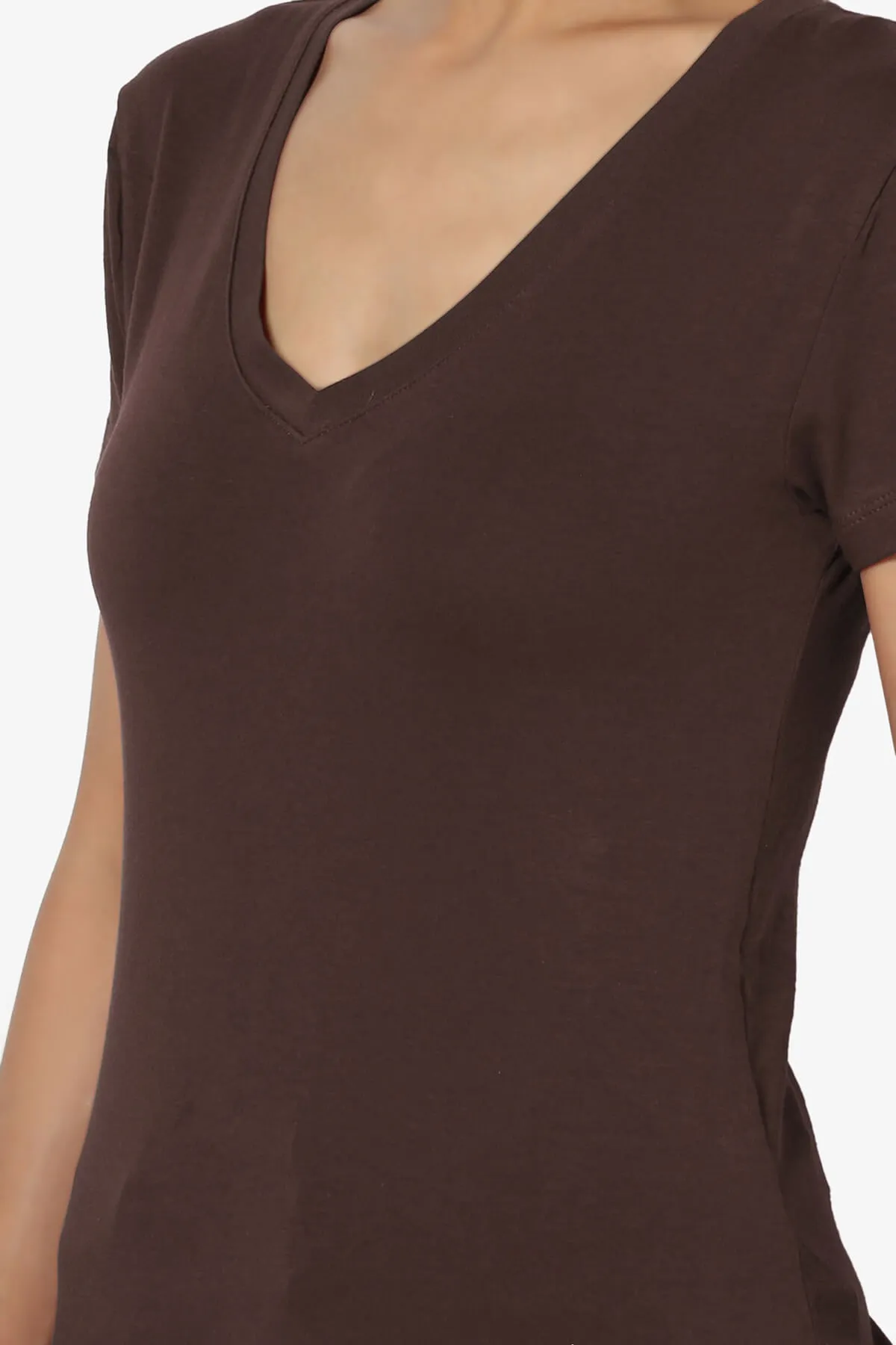 Candela V-Neck Short Sleeve T-Shirts