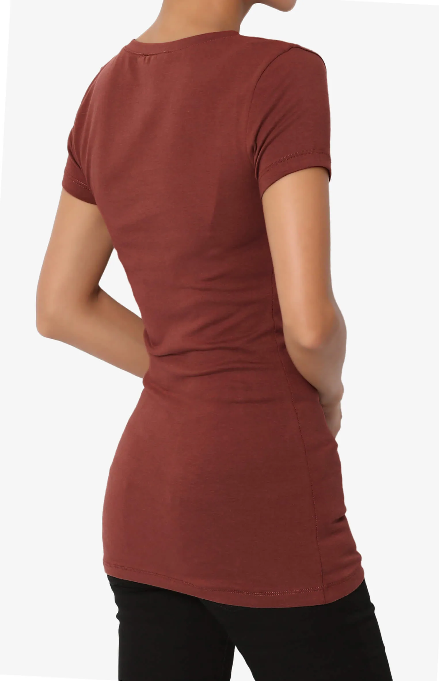 Candela V-Neck Short Sleeve T-Shirts