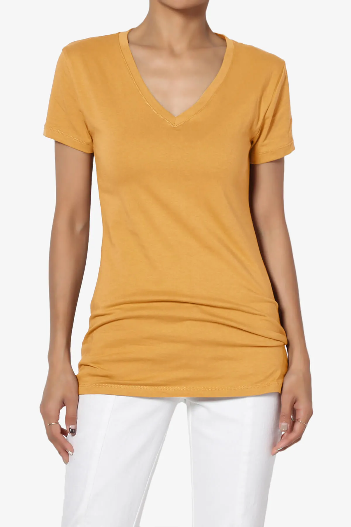 Candela V-Neck Short Sleeve T-Shirts