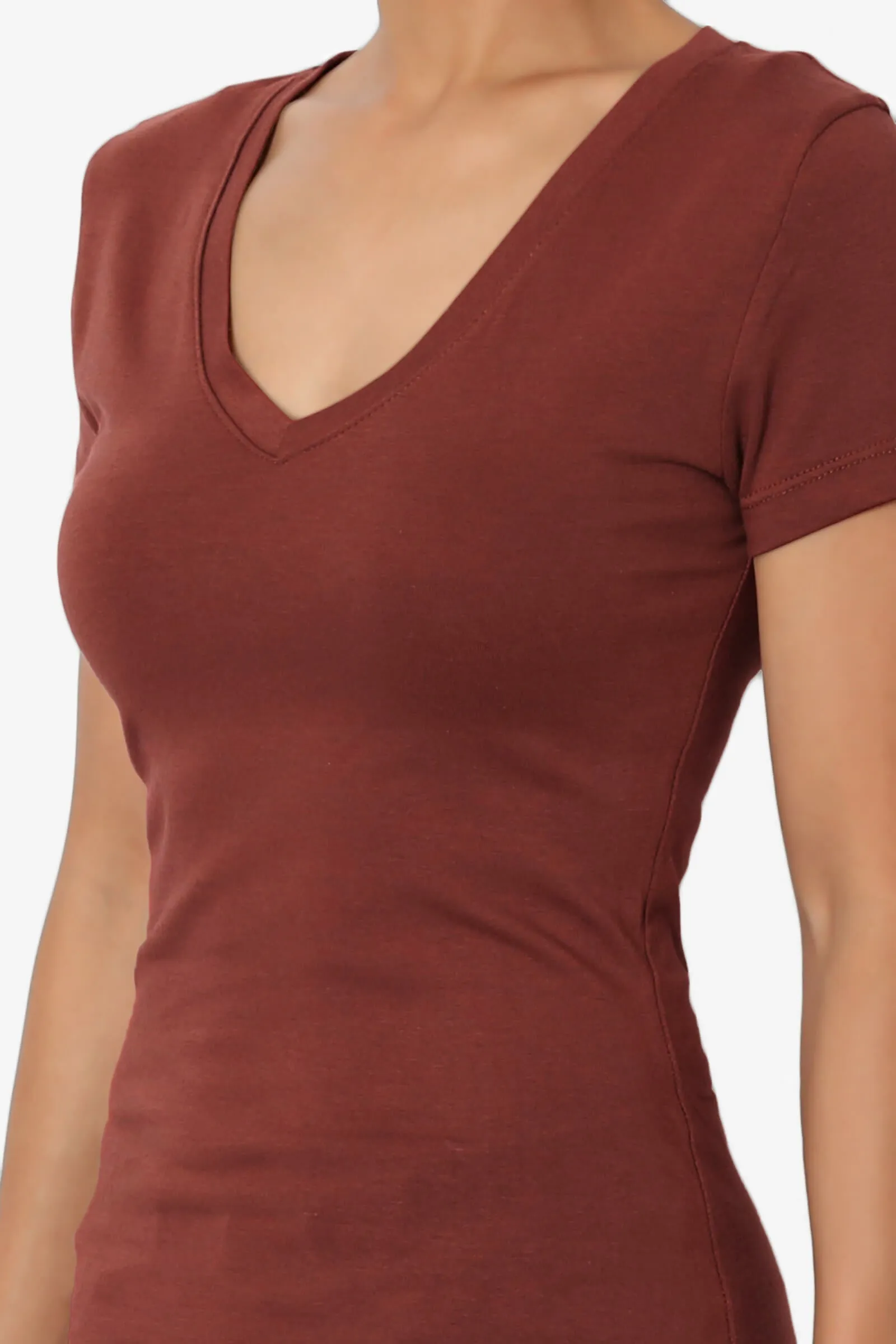 Candela V-Neck Short Sleeve T-Shirts