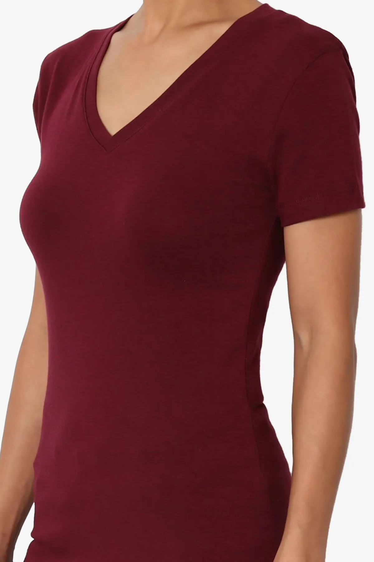 Candela V-Neck Short Sleeve T-Shirts
