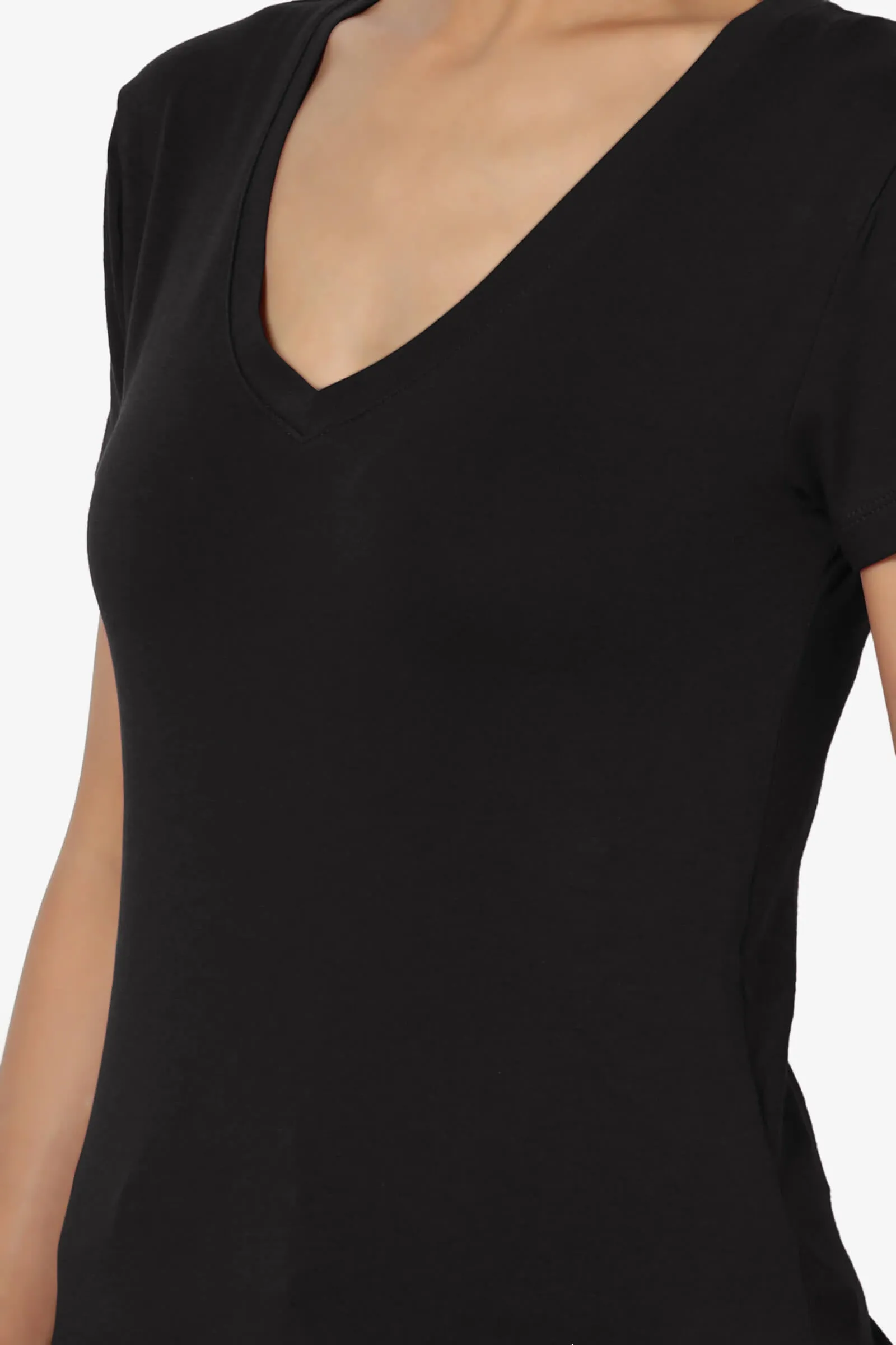 Candela V-Neck Short Sleeve T-Shirts