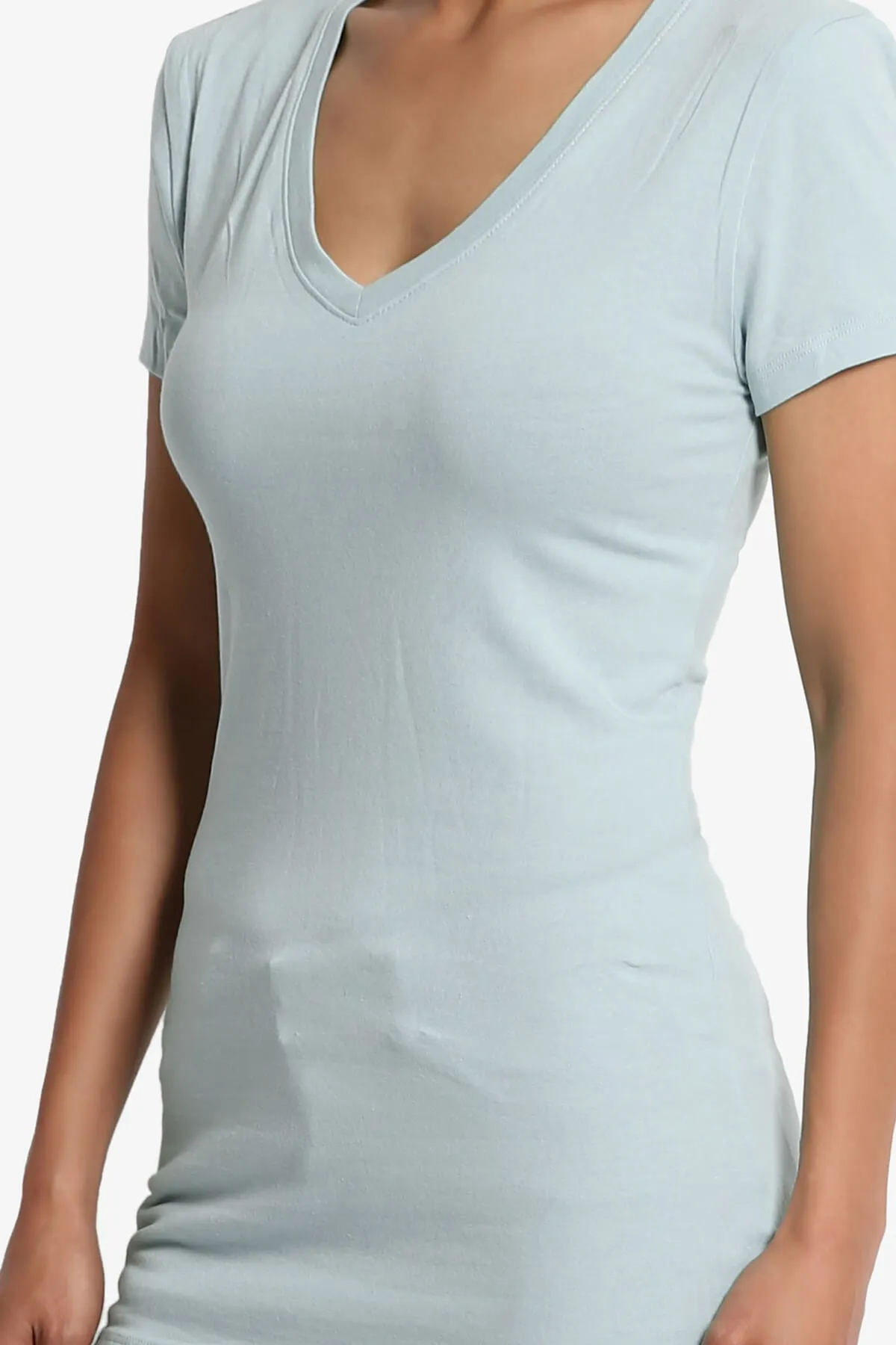 Candela V-Neck Short Sleeve T-Shirts