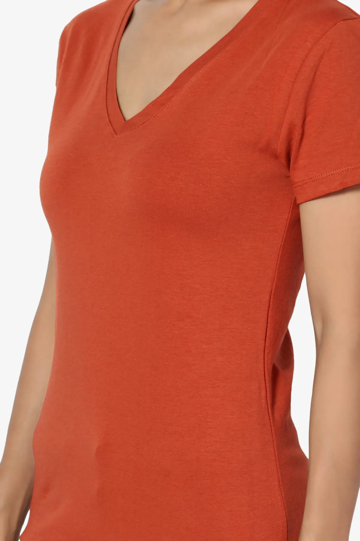Candela V-Neck Short Sleeve T-Shirts