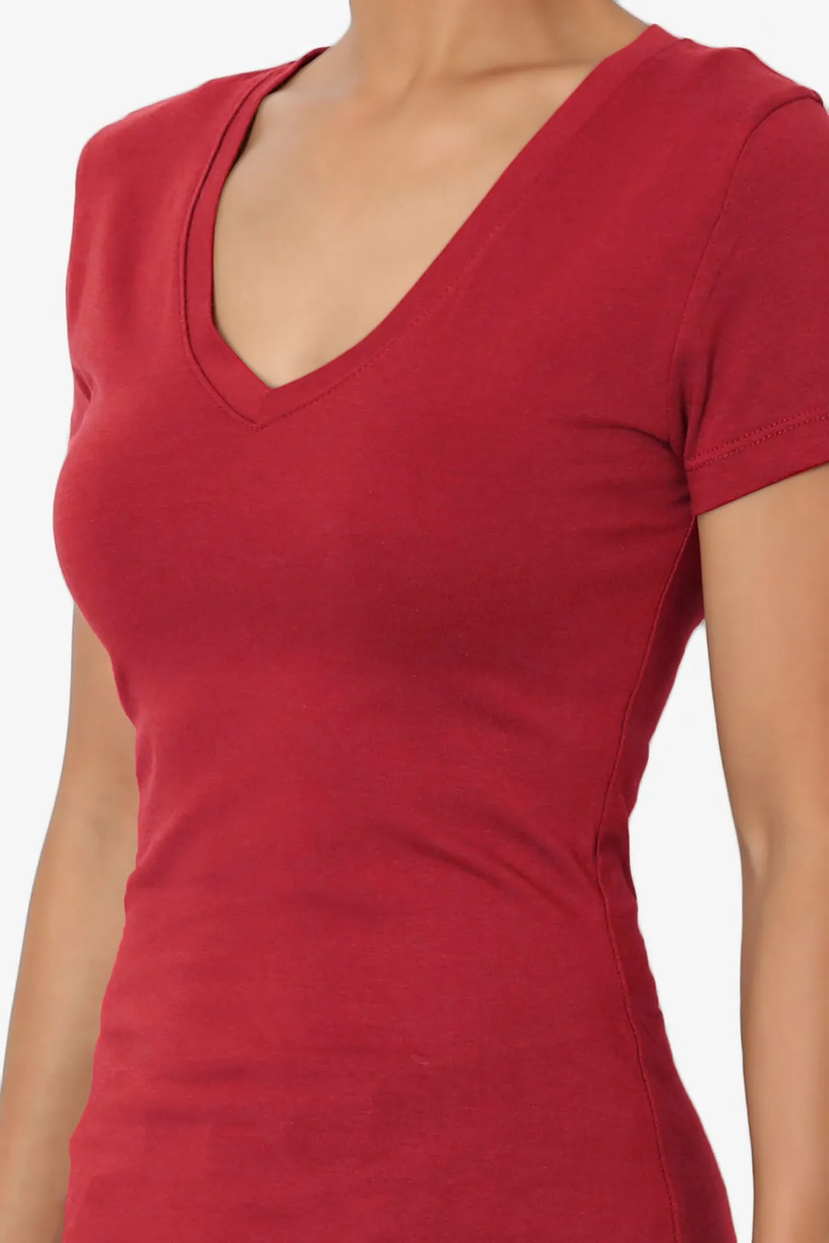 Candela V-Neck Short Sleeve T-Shirts