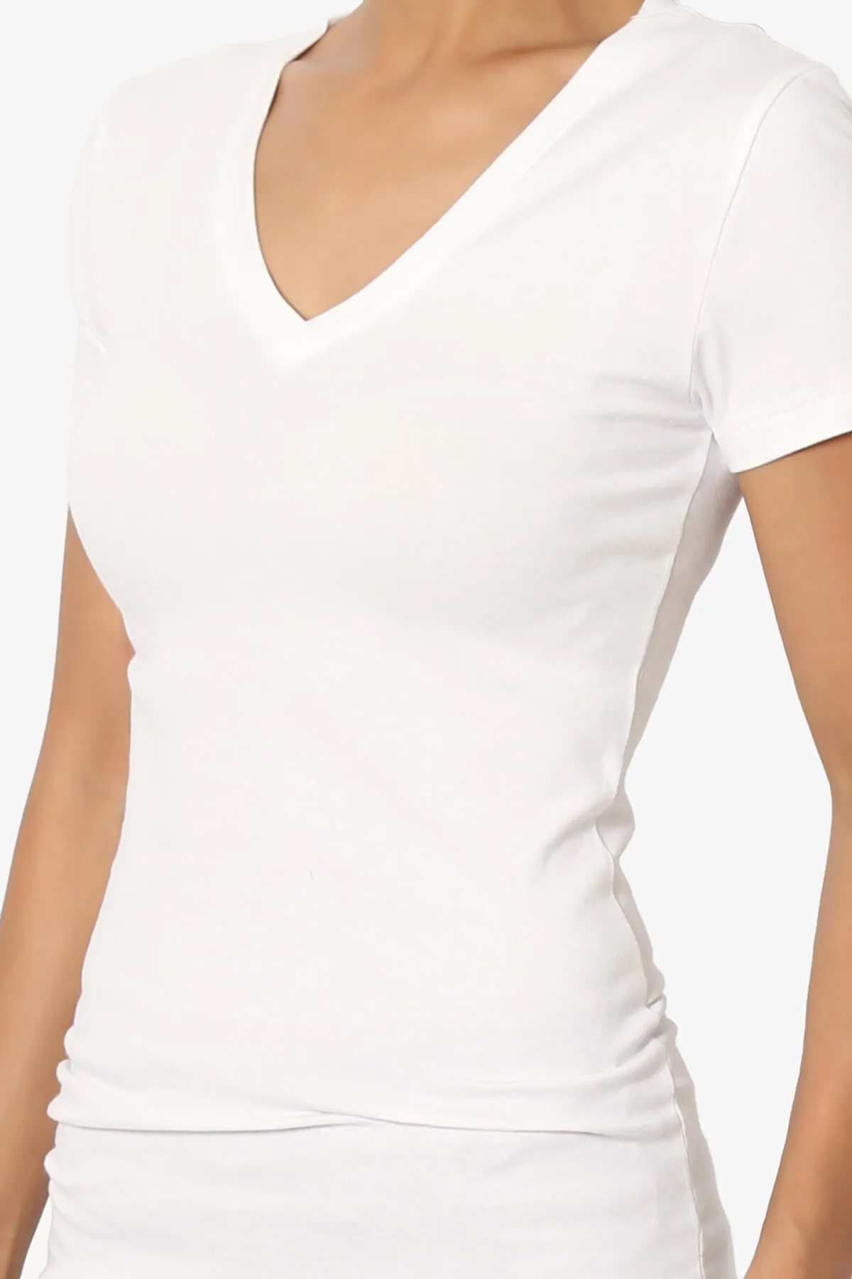 Candela V-Neck Short Sleeve T-Shirts