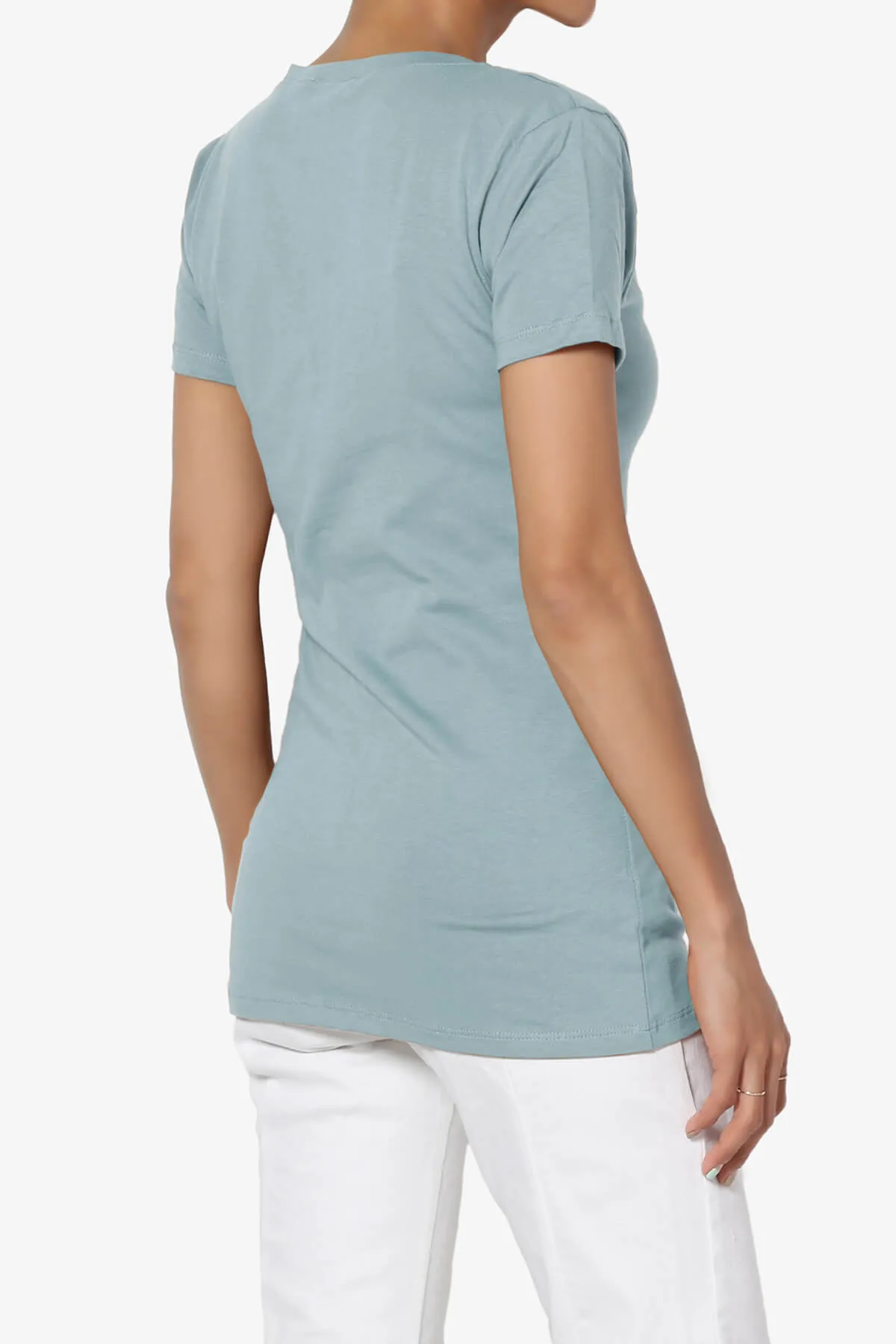 Candela V-Neck Short Sleeve T-Shirts