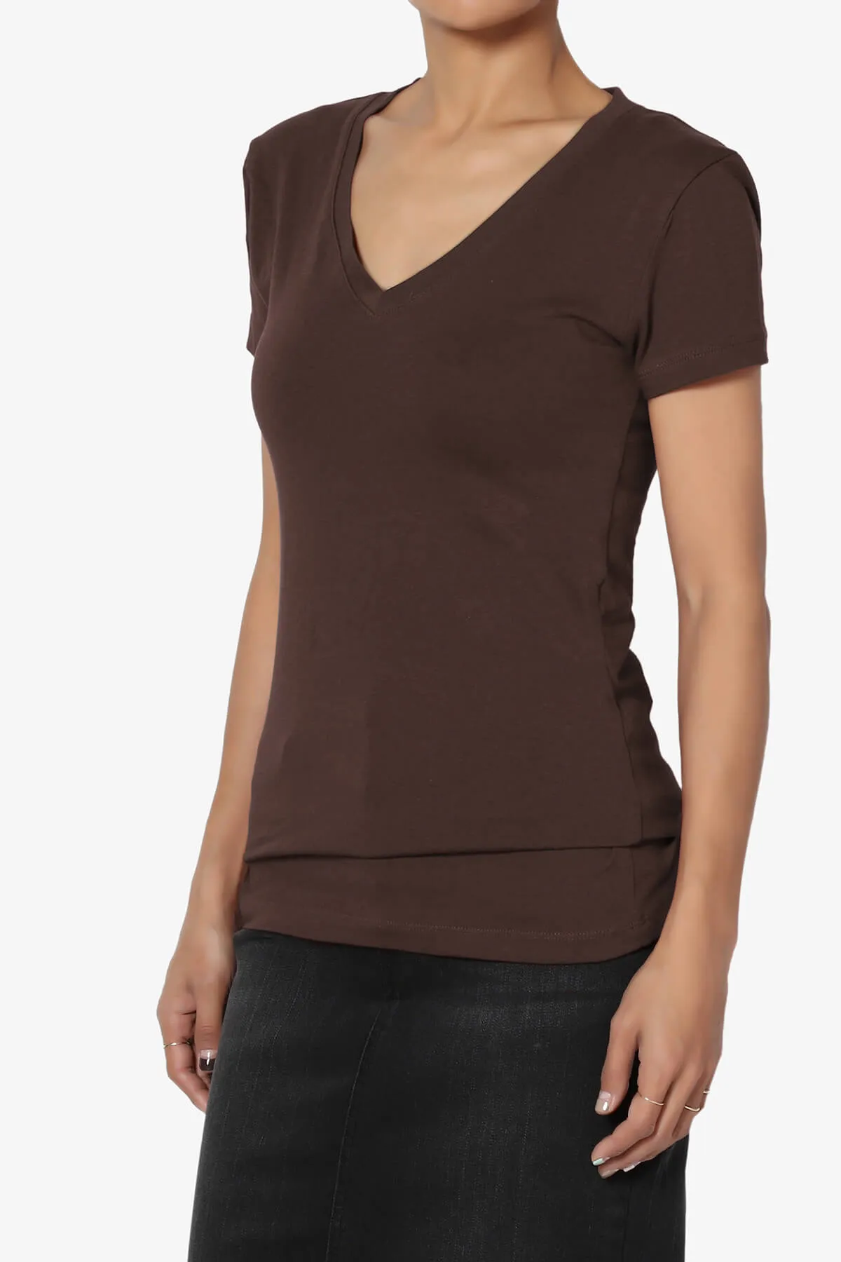 Candela V-Neck Short Sleeve T-Shirts