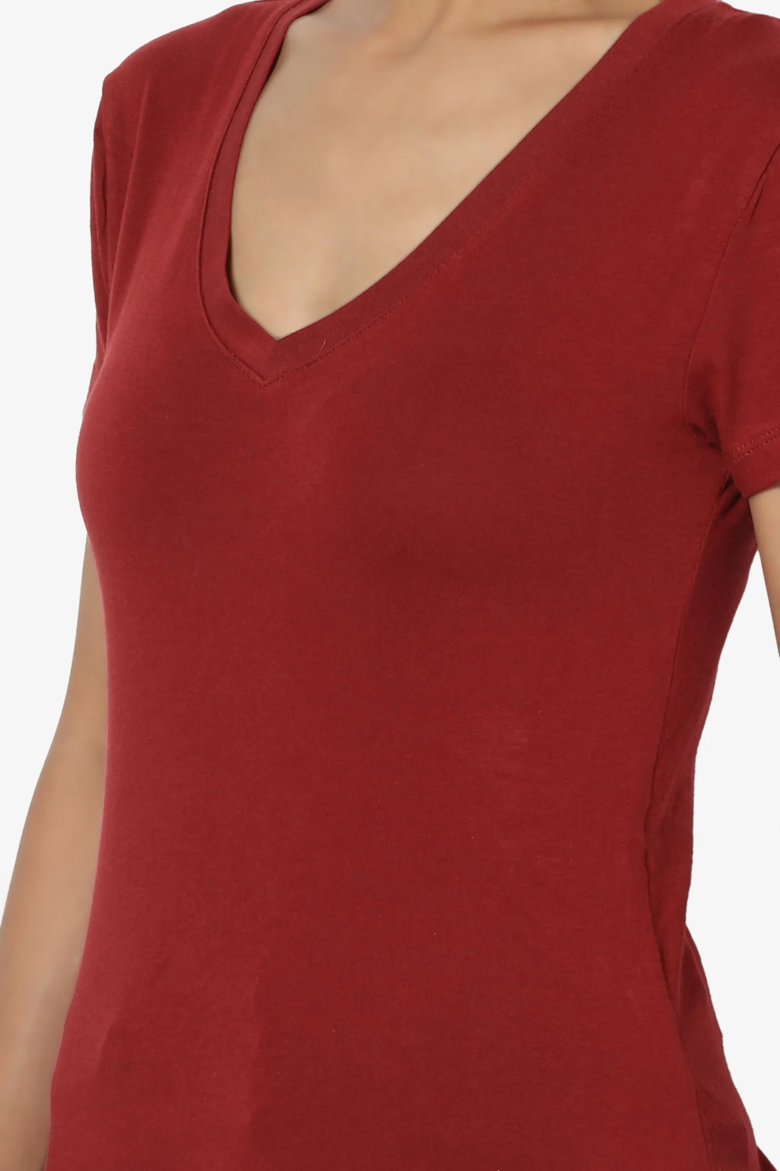 Candela V-Neck Short Sleeve T-Shirts