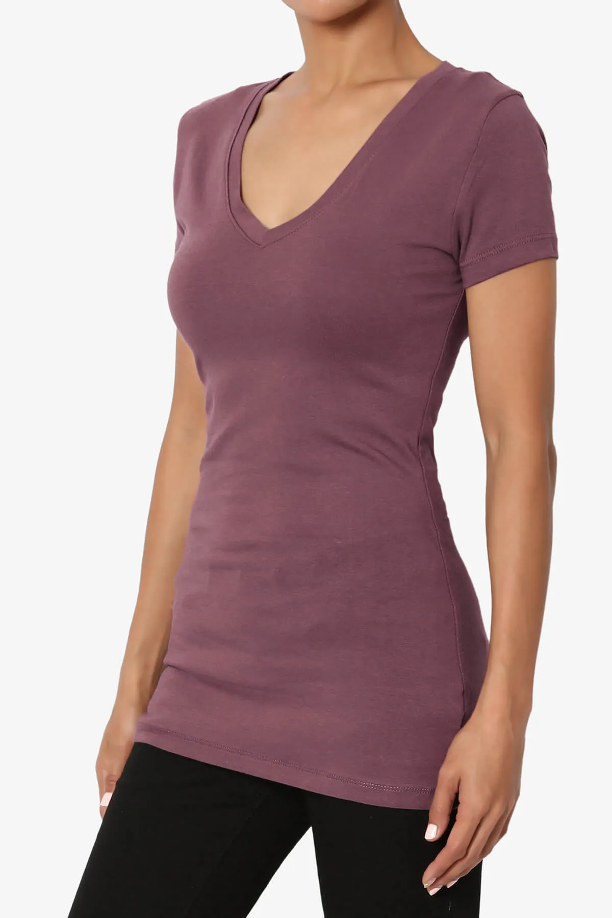 Candela V-Neck Short Sleeve T-Shirts