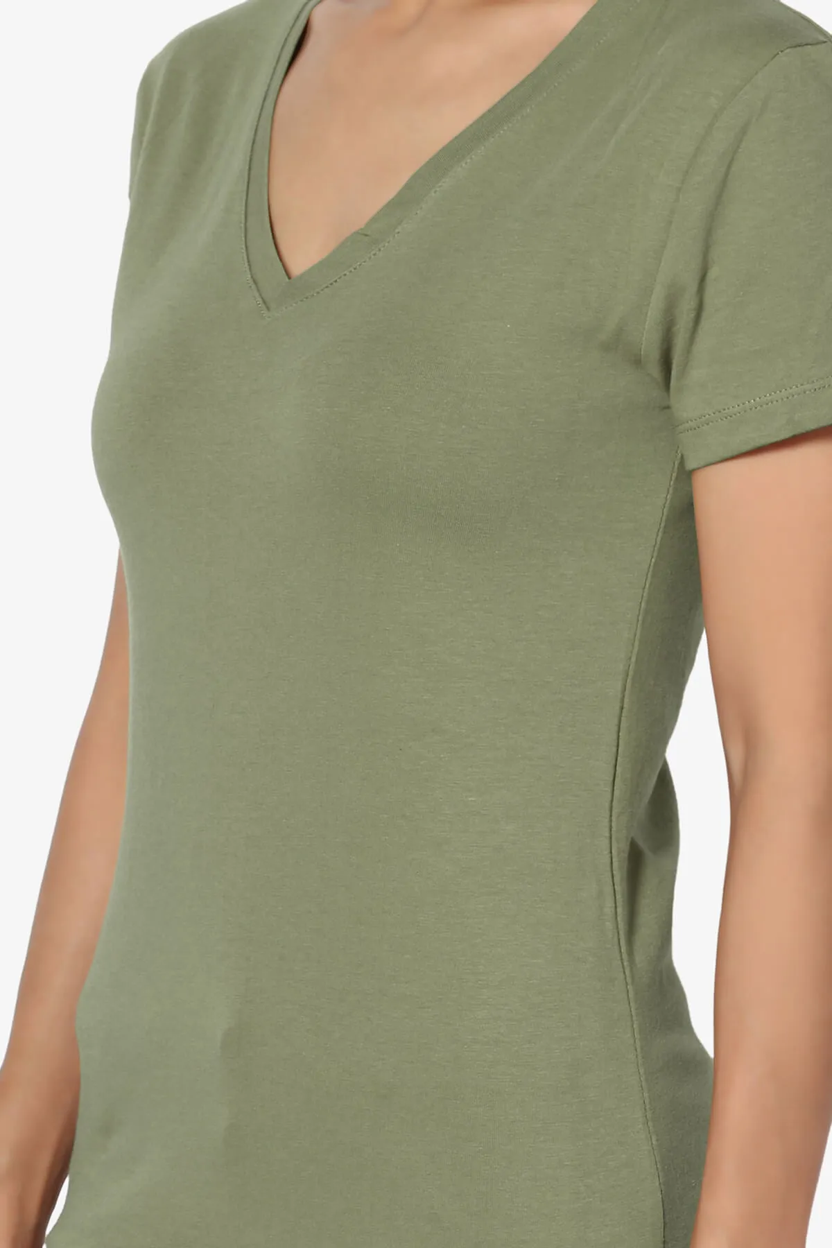 Candela V-Neck Short Sleeve T-Shirts