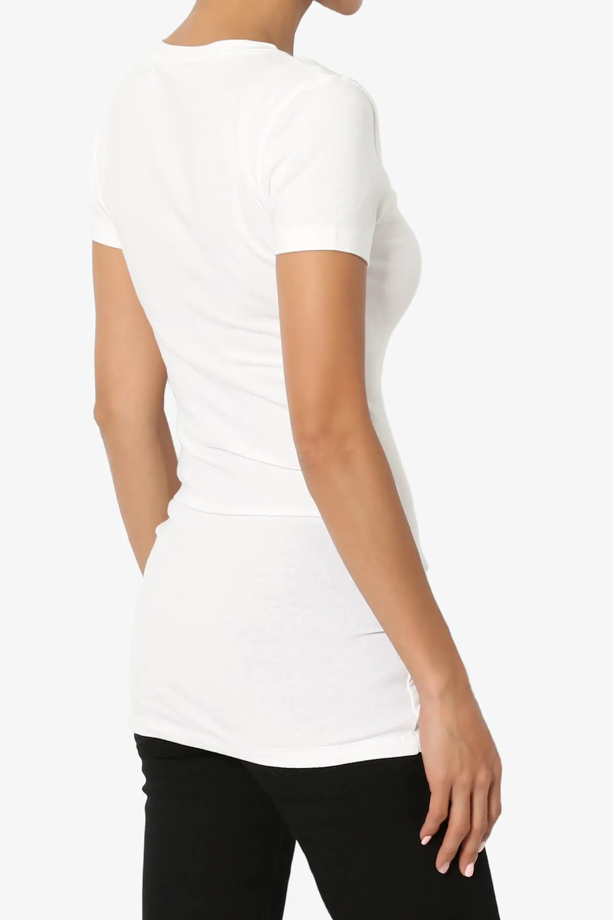 Candela V-Neck Short Sleeve T-Shirts