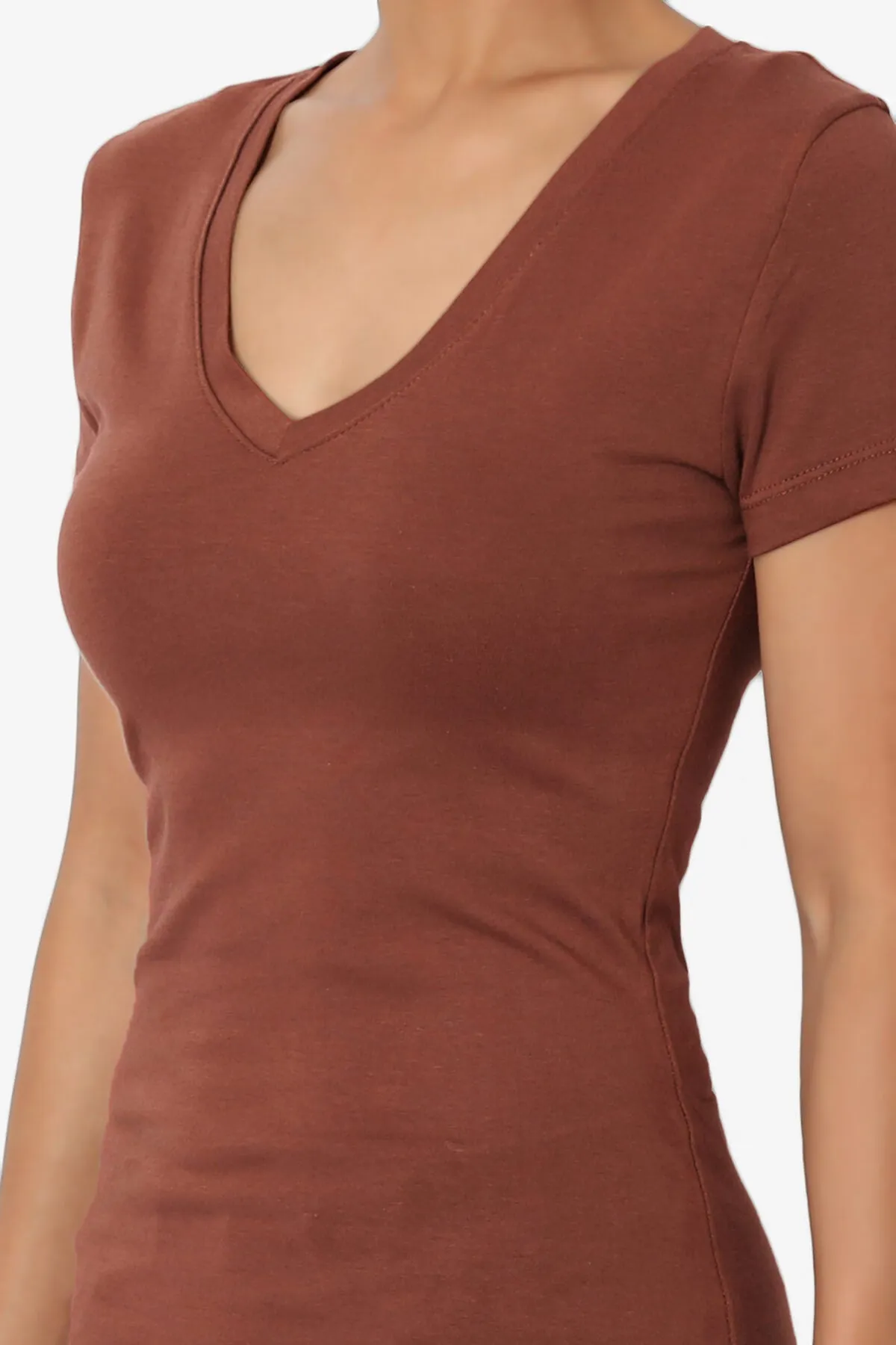 Candela V-Neck Short Sleeve T-Shirts