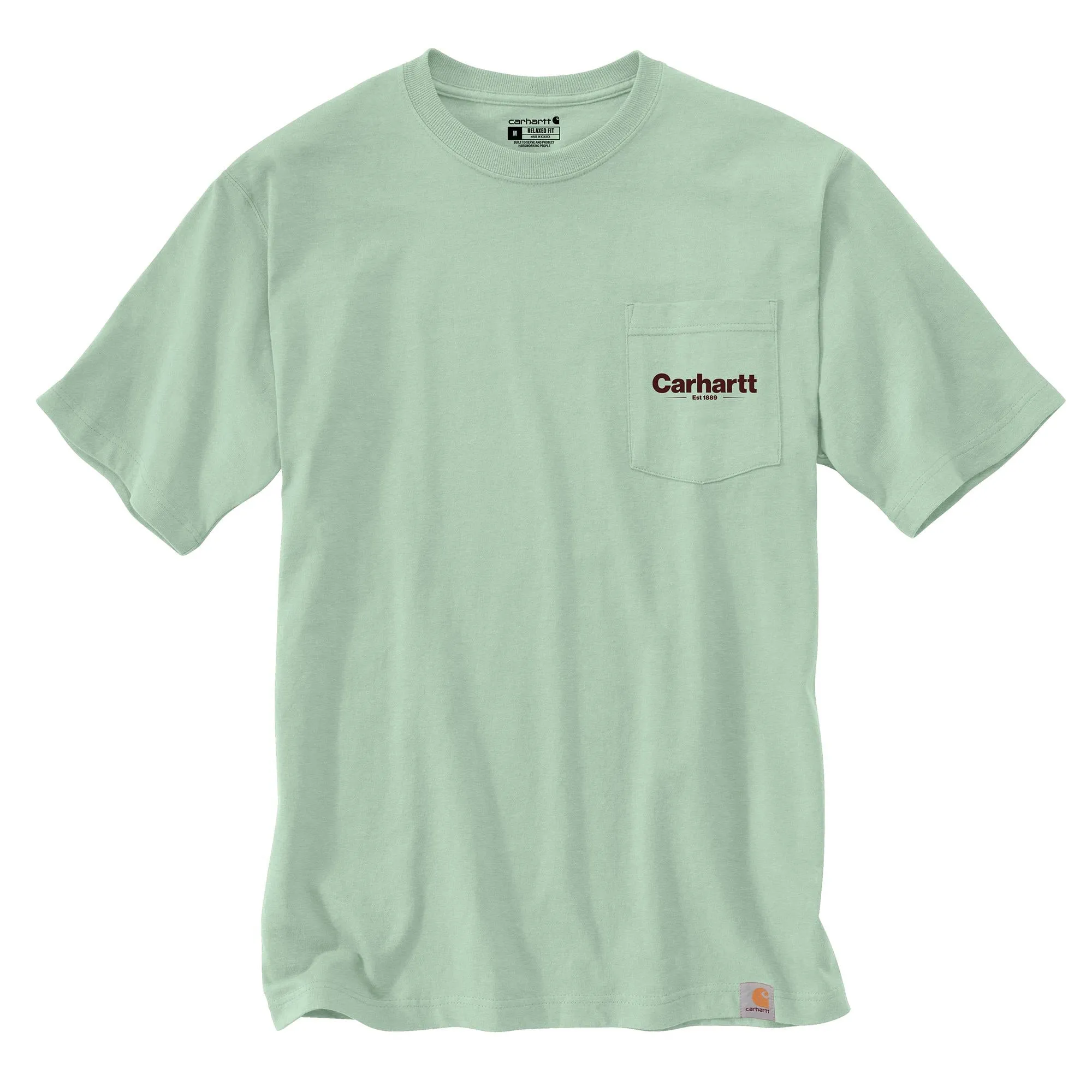 CARHARTT LOOSE FIT HEAVYWEIGHT SHORT-SLEEVE POCKET WORKWEAR GRAPHIC T-SHIRT 105713