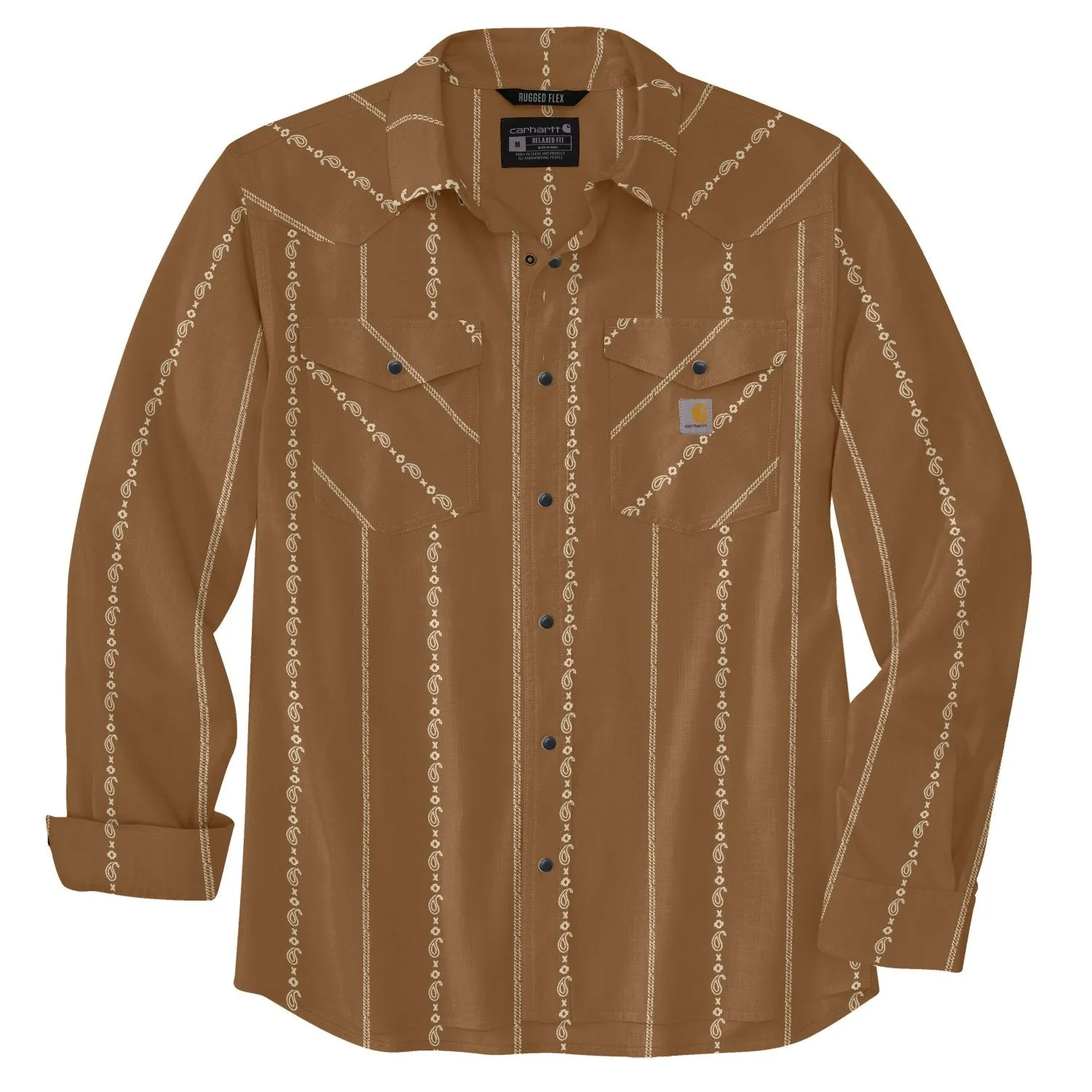 Carhartt Men's Montana Rugged Flex Lightweight Button Down Work Shirt