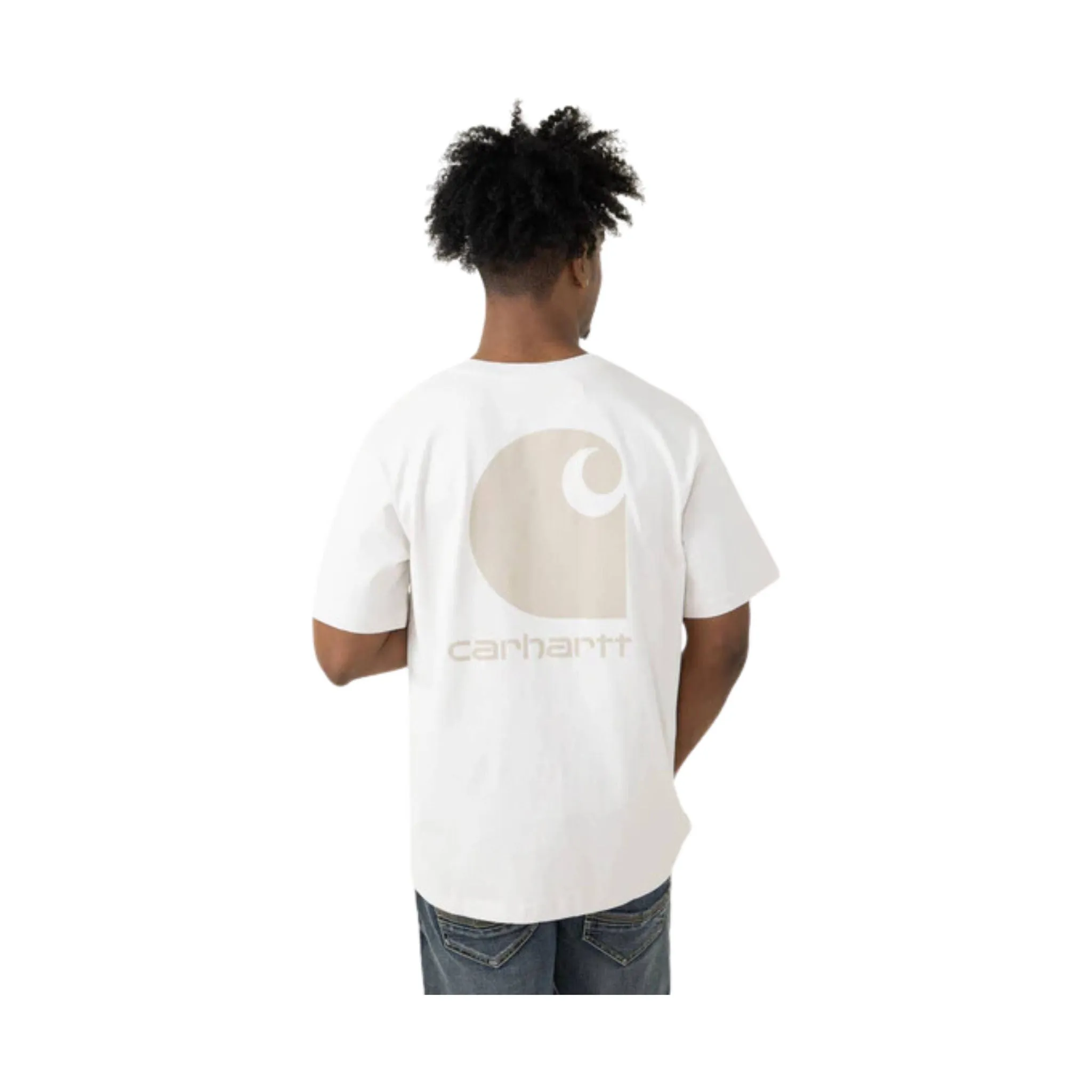 Carhartt Men's Relaxed Fit Heavyweight Short Sleeve Graphic T Shirt - Malt