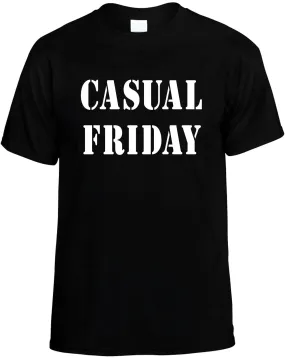 Casual Friday Unisex T-Shirt Novelty Graphic Tee Shirt