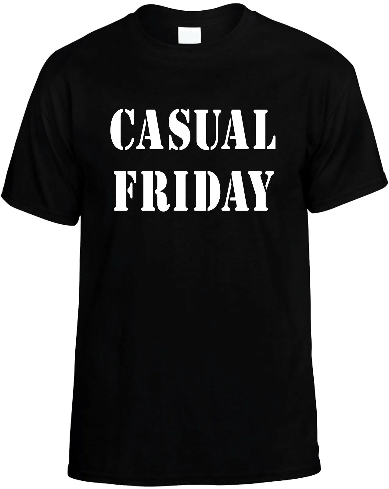 Casual Friday Unisex T-Shirt Novelty Graphic Tee Shirt